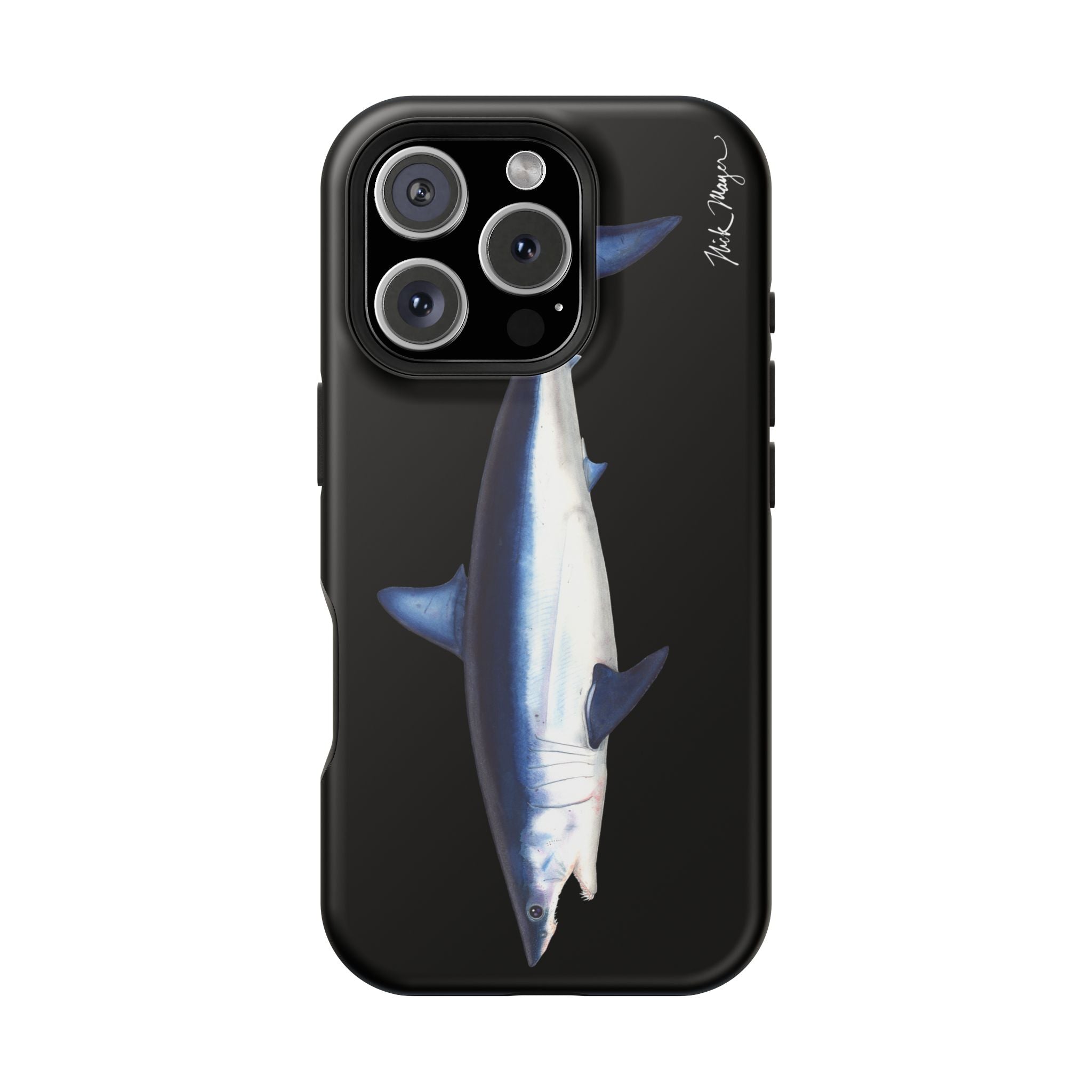 Mako Shark MagSafe Black iPhone Case