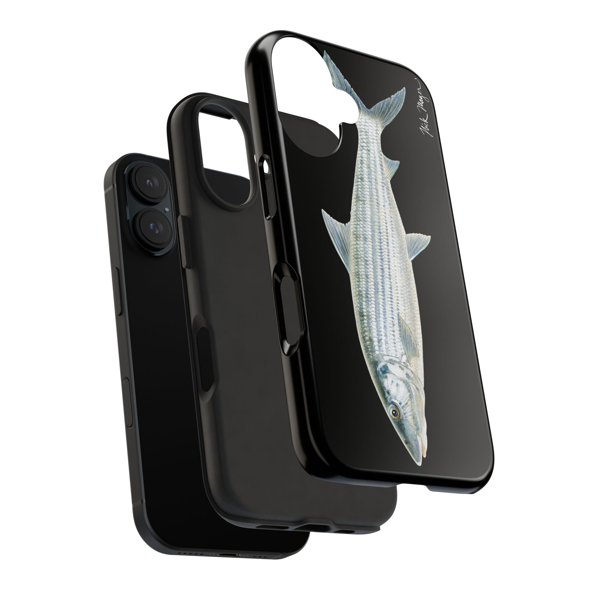 Bonefish Black Phone Case (iPhone)