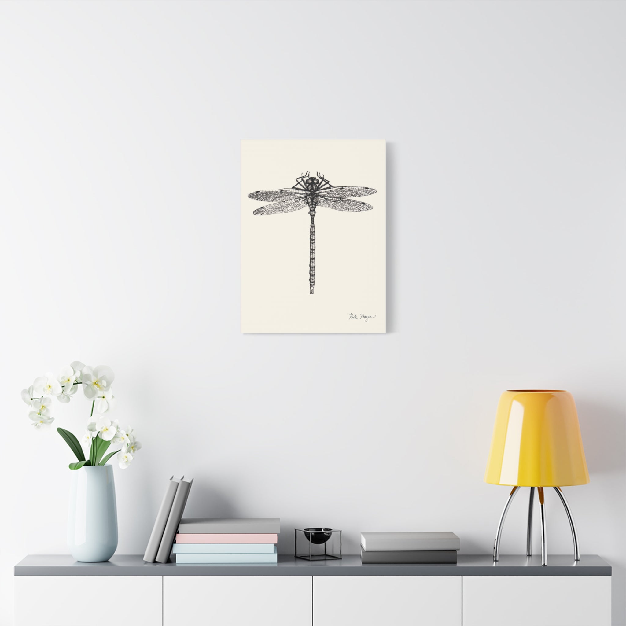 Dragonfly Canvas Print Printify