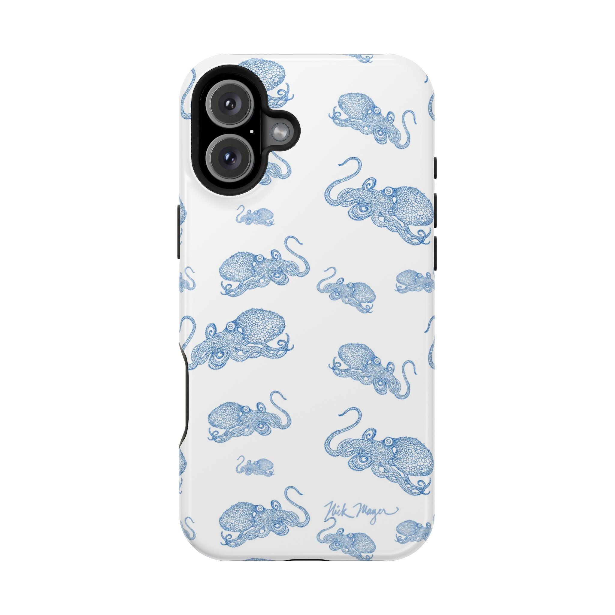 NEW Blue Octopus 2 MagSafe iPhone Case
