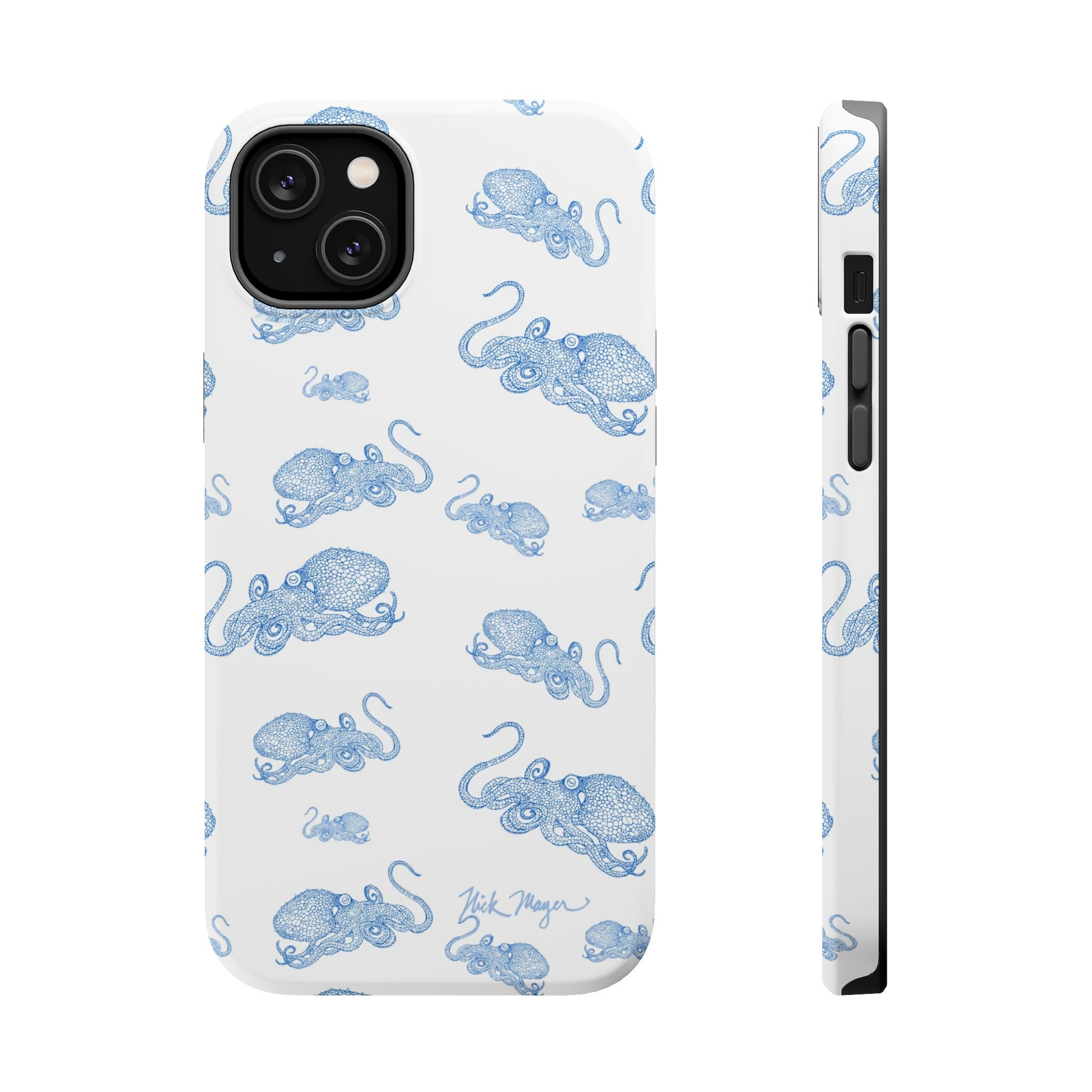 NEW Blue Octopus 2 MagSafe iPhone Case