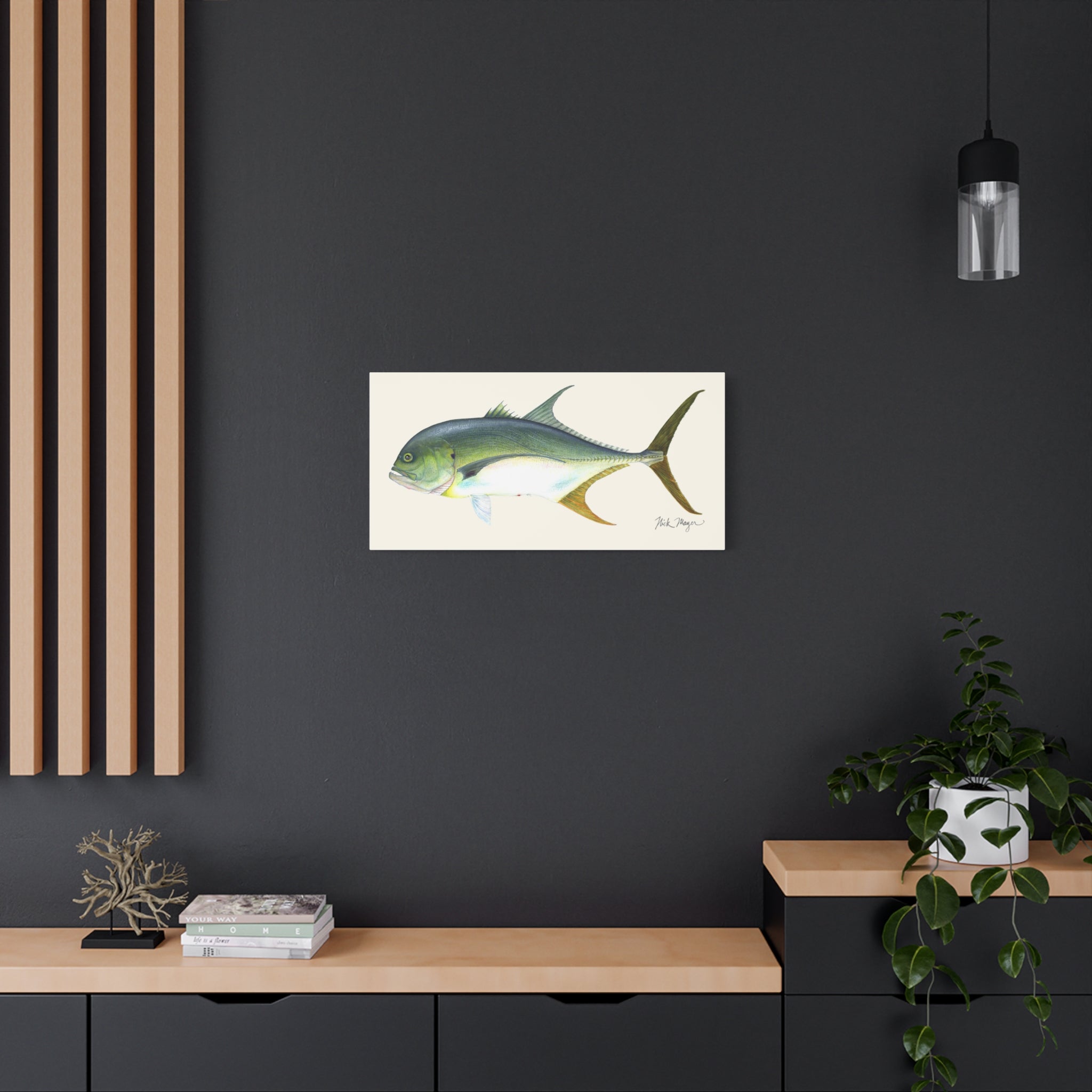 Jack Crevalle Canvas Print