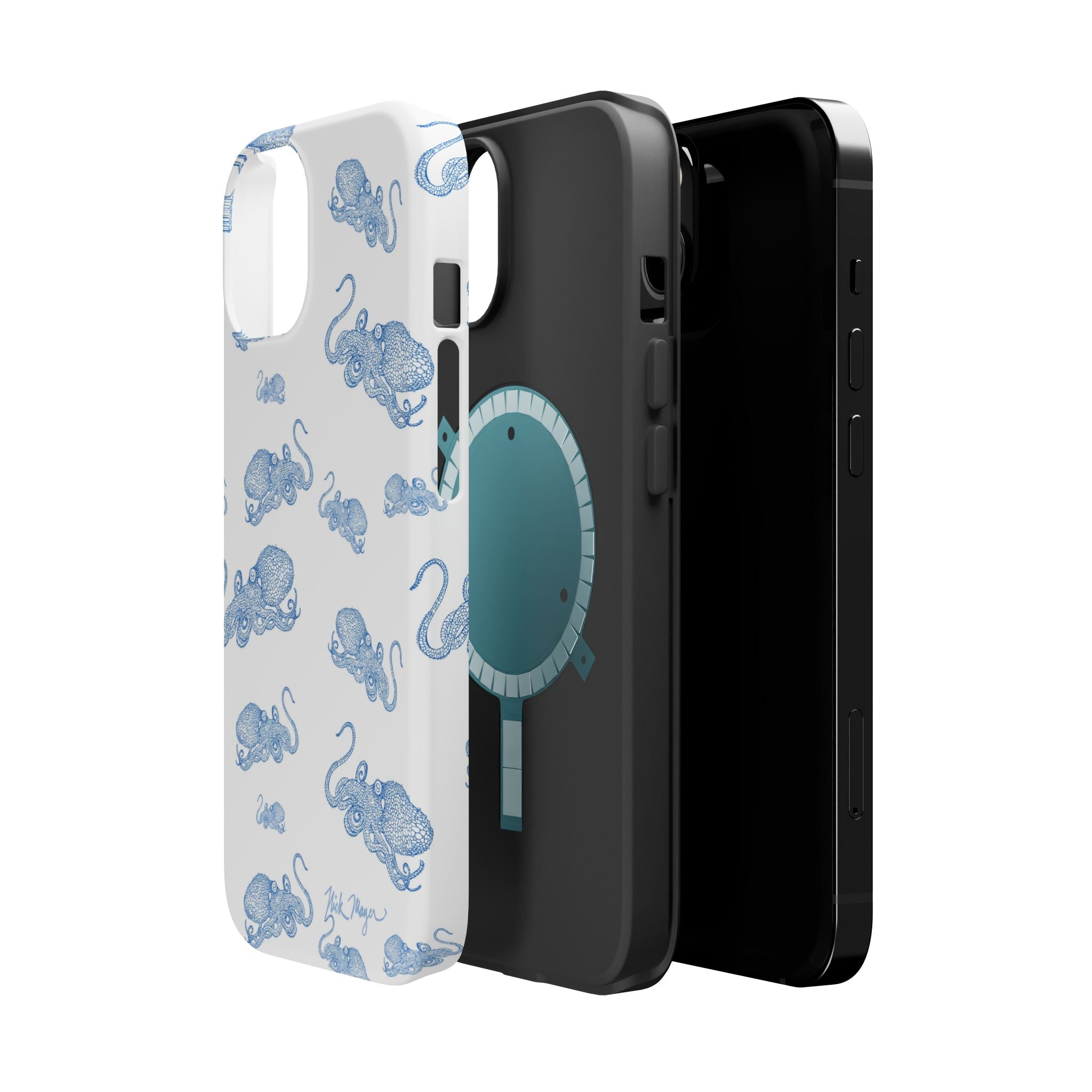 NEW Blue Octopus 2 MagSafe iPhone Case