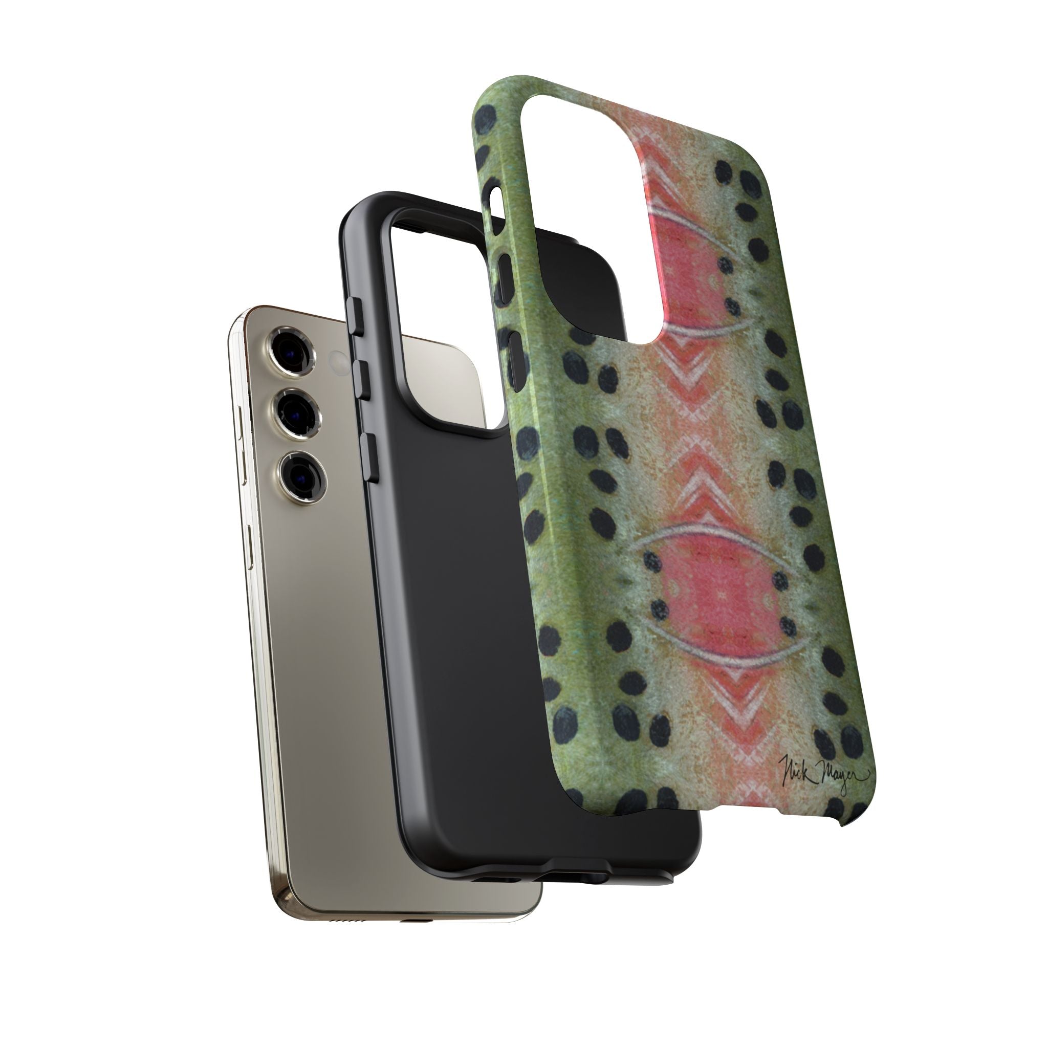 Rainbow Trout Pattern Phone Case (Samsung) Printify