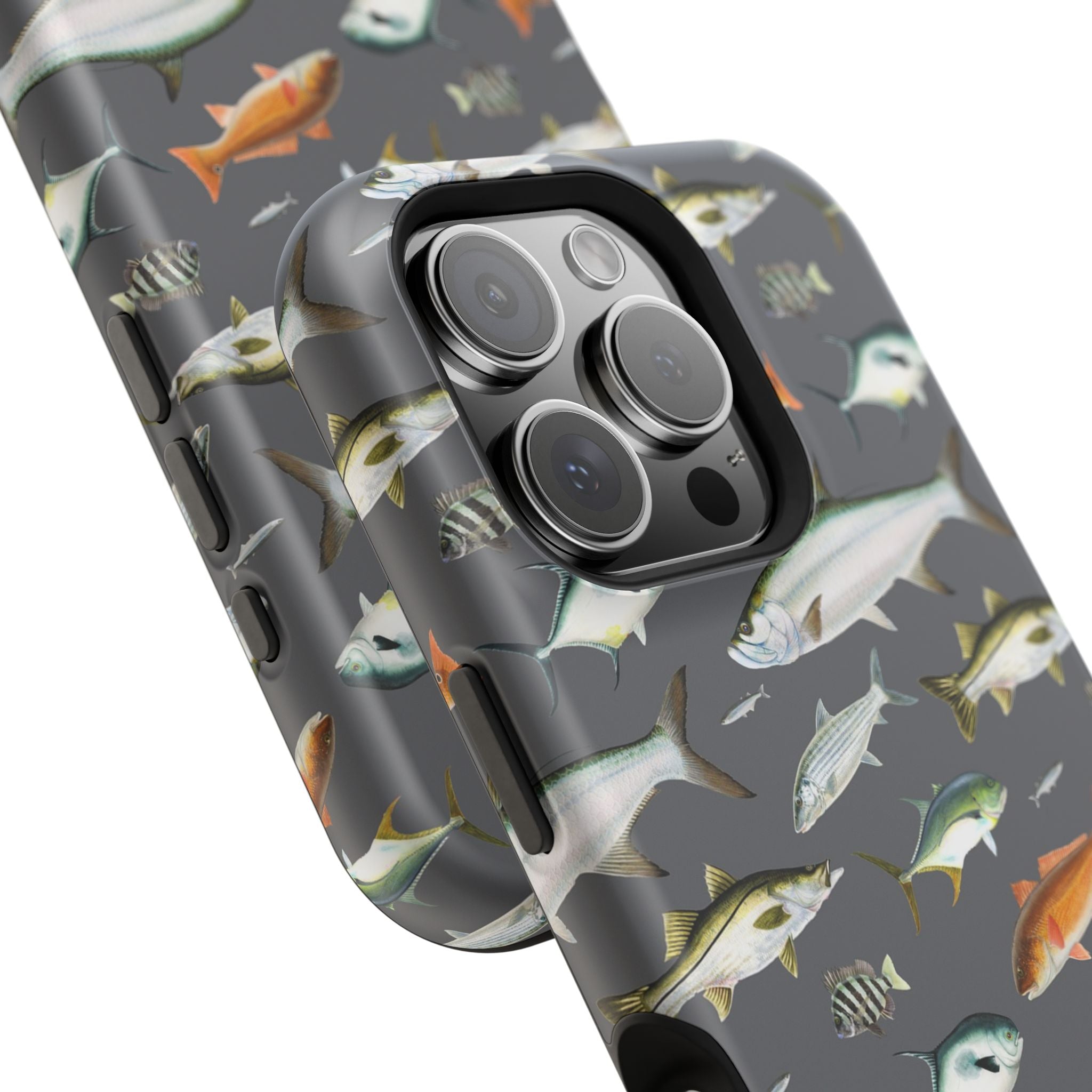 NEW Southern Fish Grey MagSafe iPhone Case