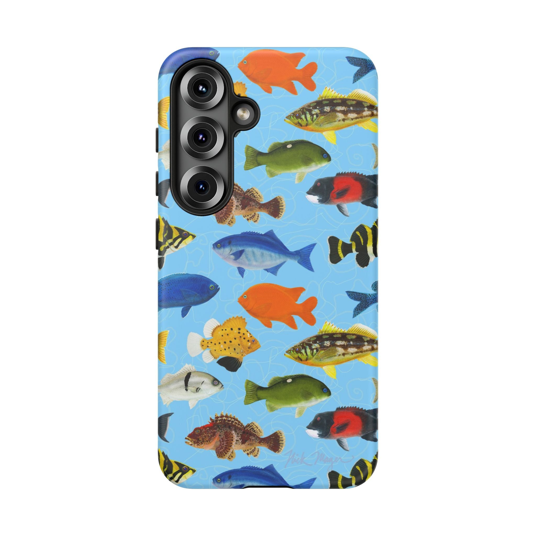 NEW California Fish Blue Phone Case (Samsung)
