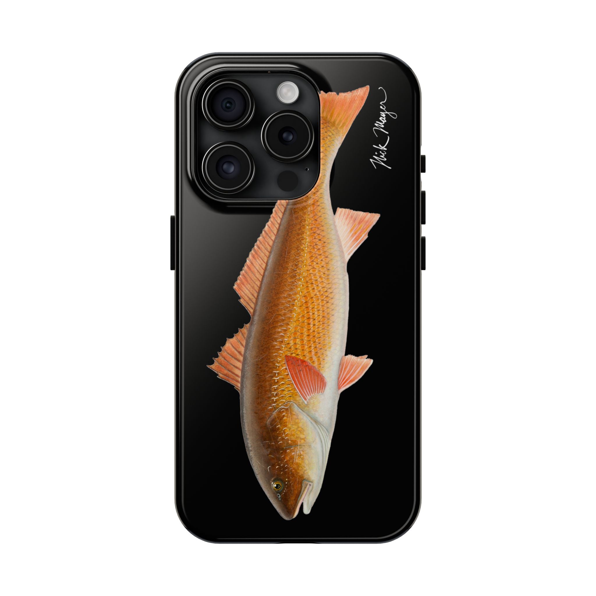 Redfish Black Phone Case (iPhone)