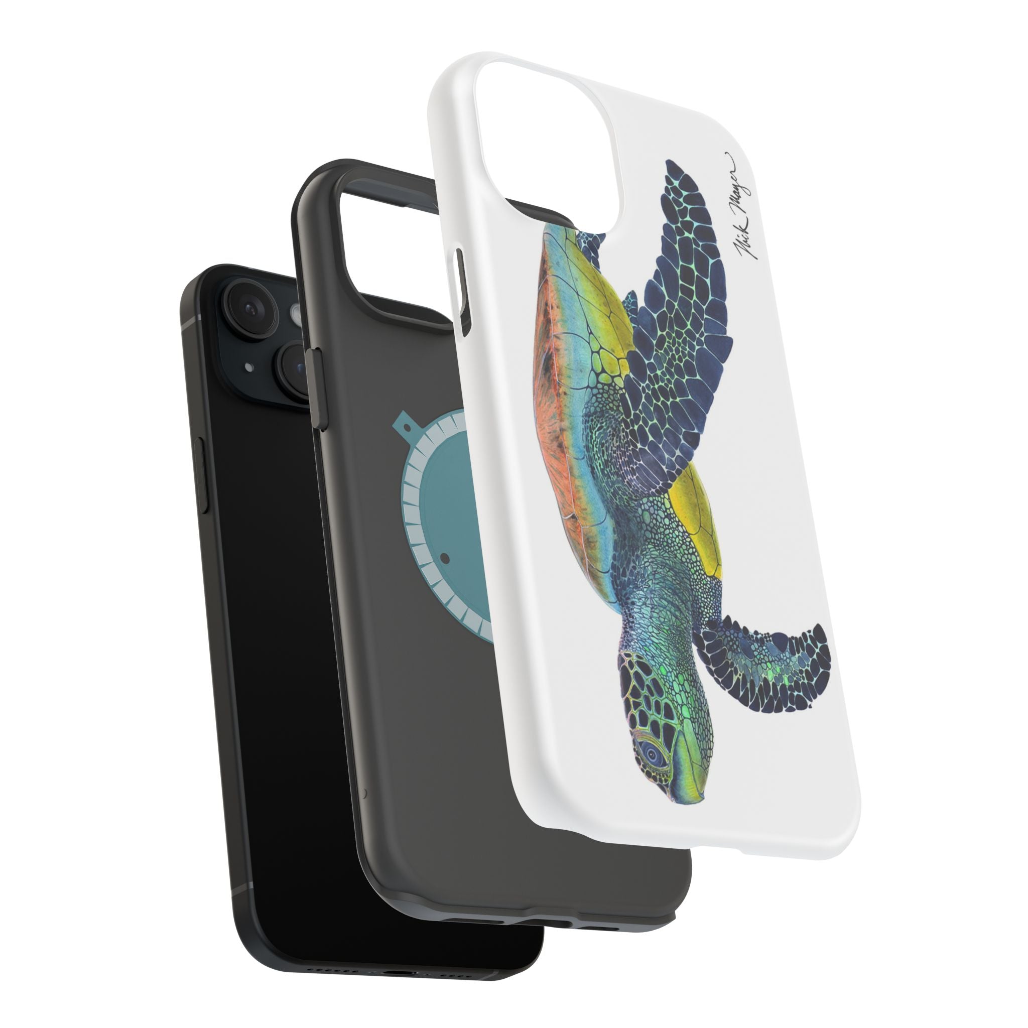 Green Sea Turtle II MagSafe iPhone Case