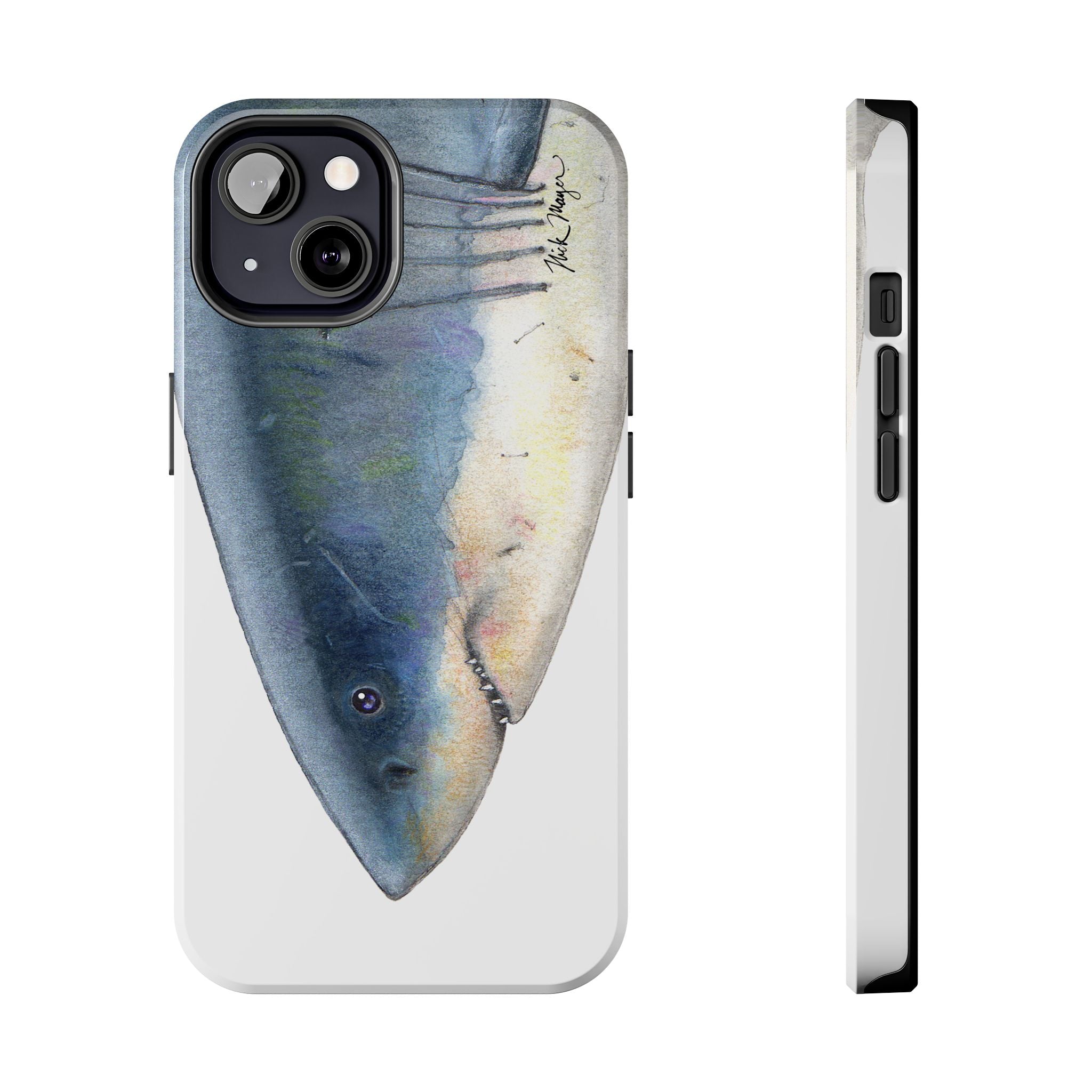 Great White Shark Face Phone Case (iPhone)