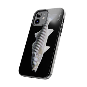 Schoolie Striper Black Phone Case (iPhone)