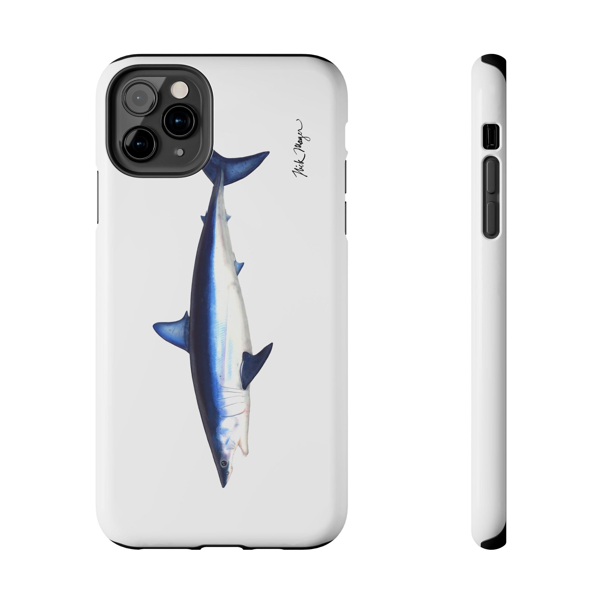 Mako Shark White Phone Case (iPhone)