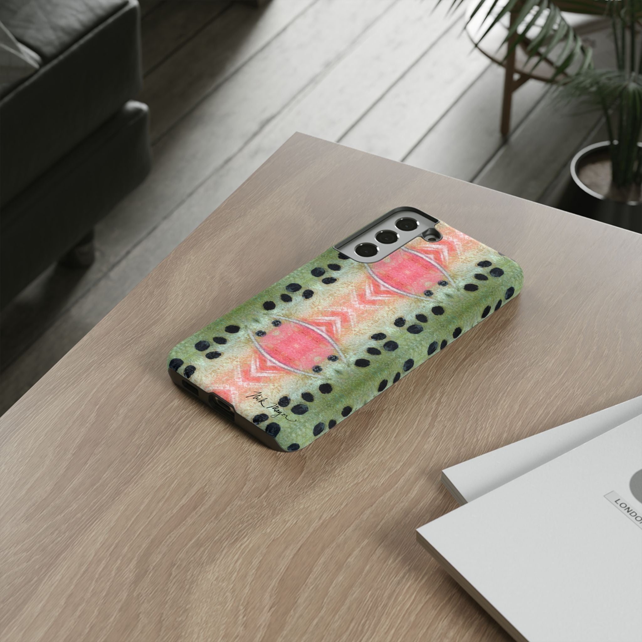 Rainbow Trout Pattern Phone Case (Samsung) Printify