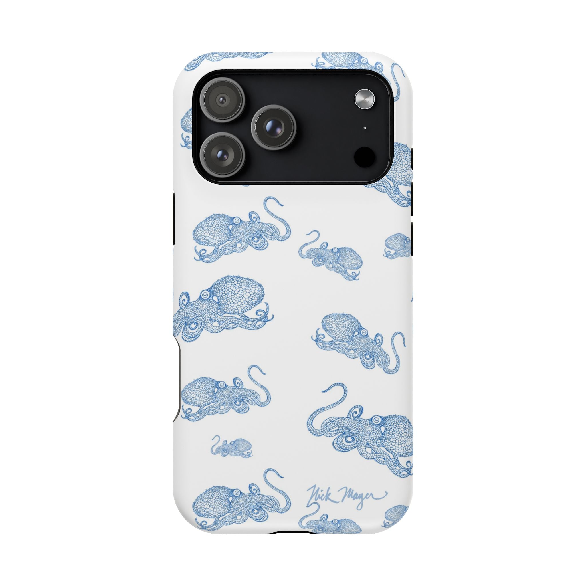 Blue Octopus 2 MagSafe iPhone Case