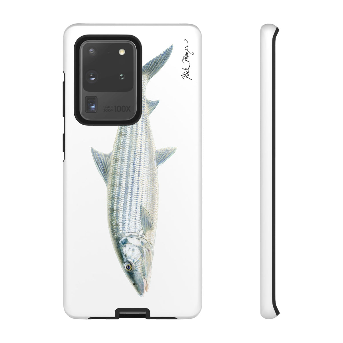 Bonefish White Phone Case (Samsung) Printify