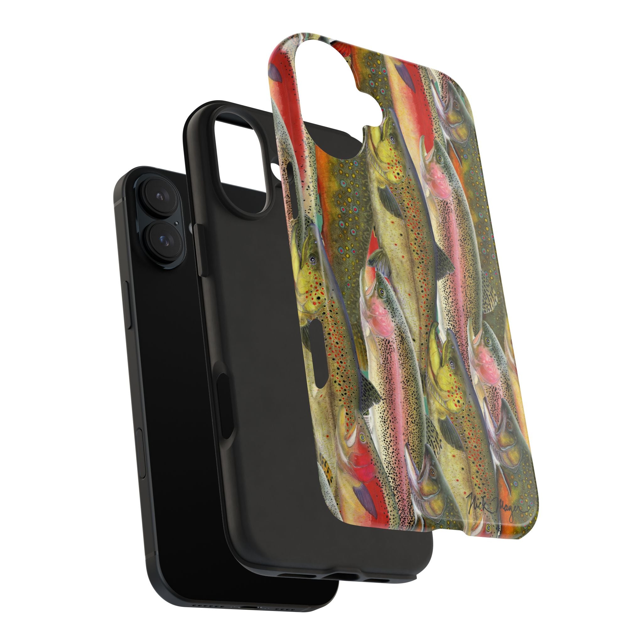 Trout Angler Phone Case (iPhone)