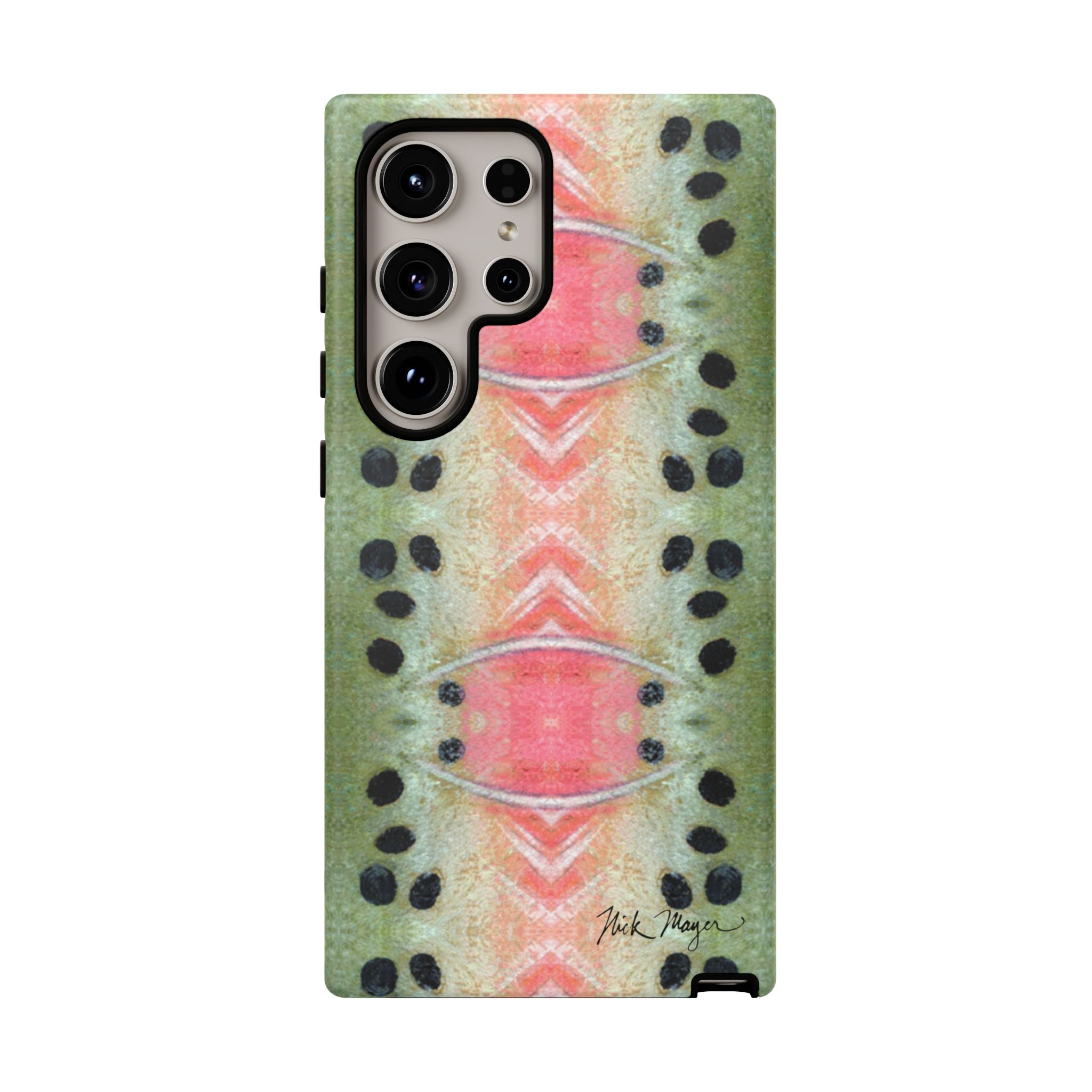 Rainbow Trout Pattern Phone Case (Samsung) Printify
