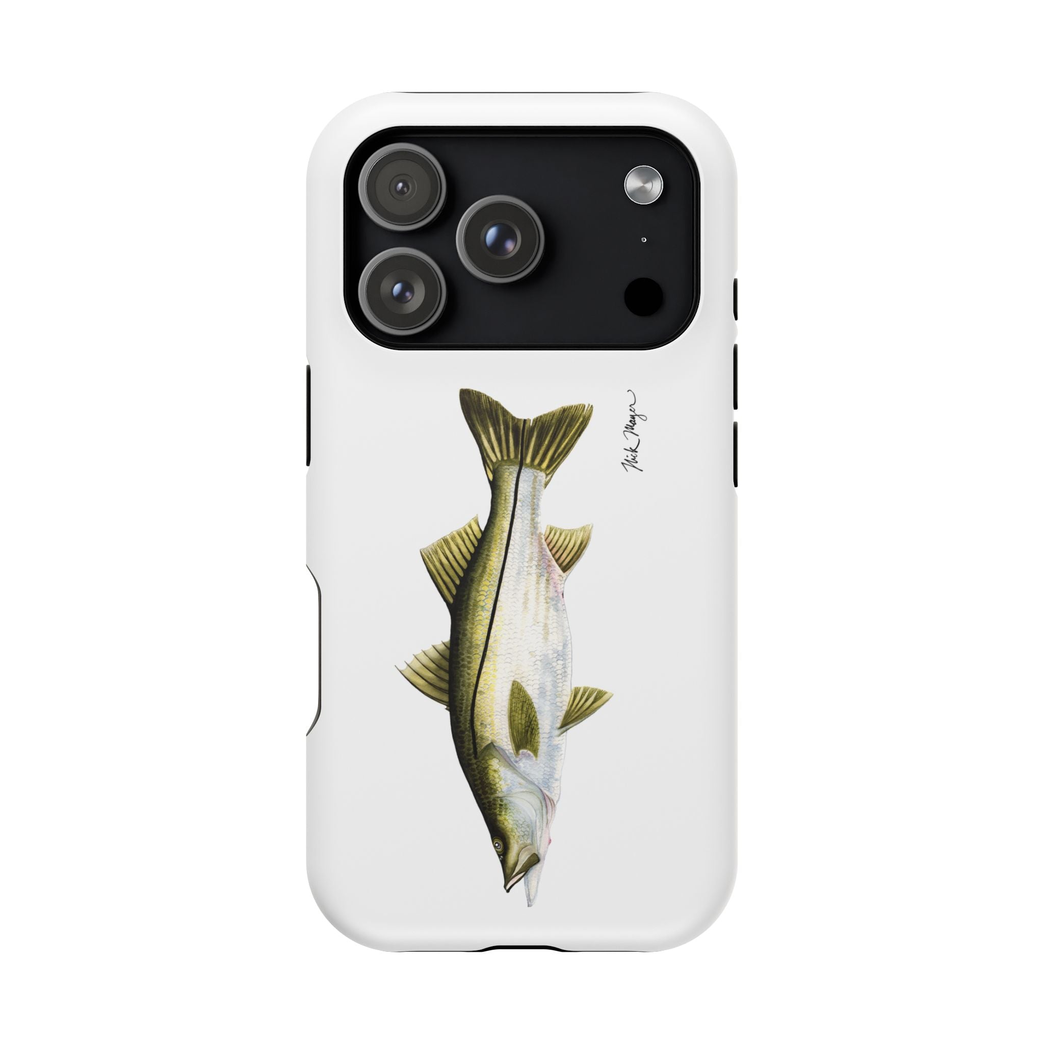 Snook MagSafe White iPhone Case