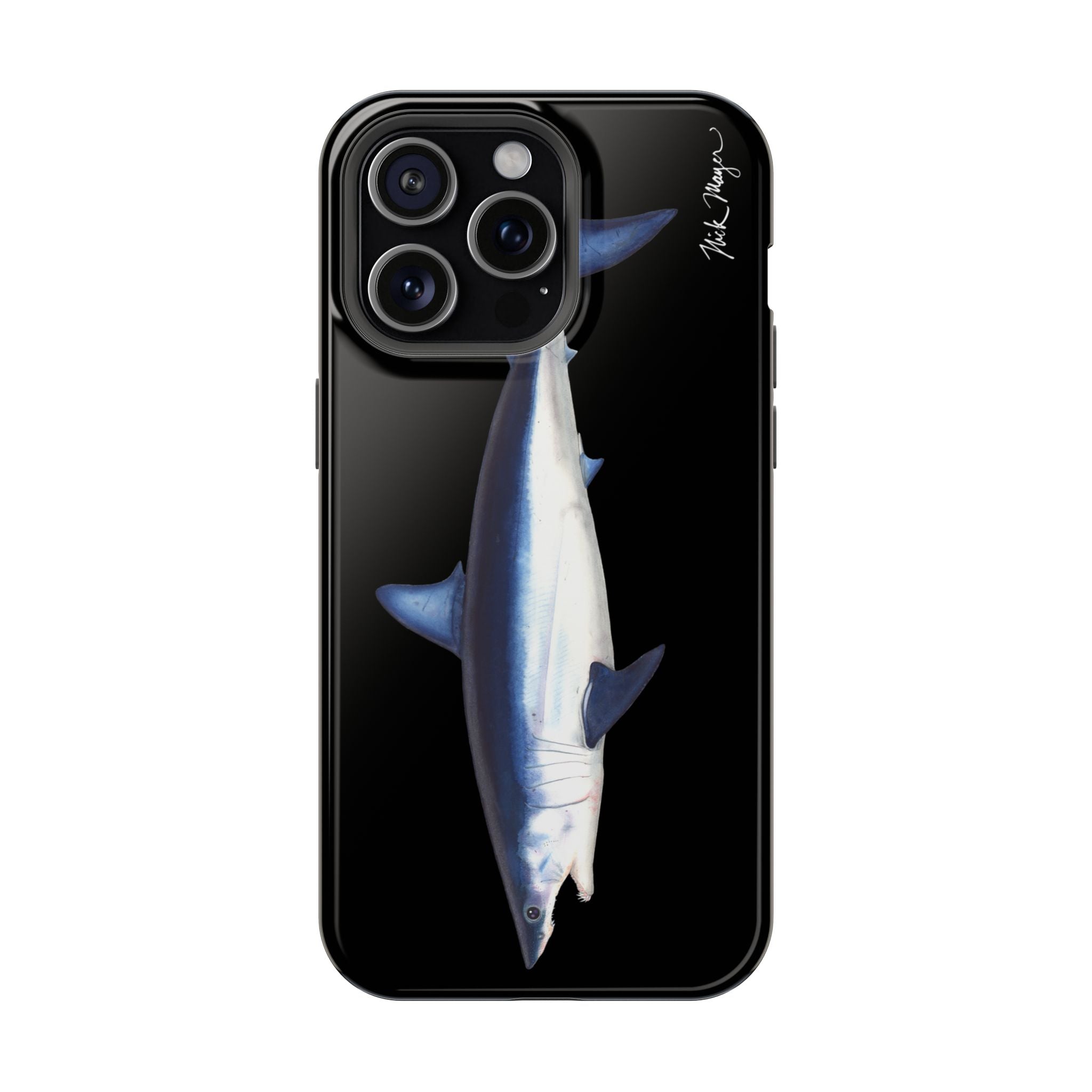 Mako Shark MagSafe Black iPhone Case