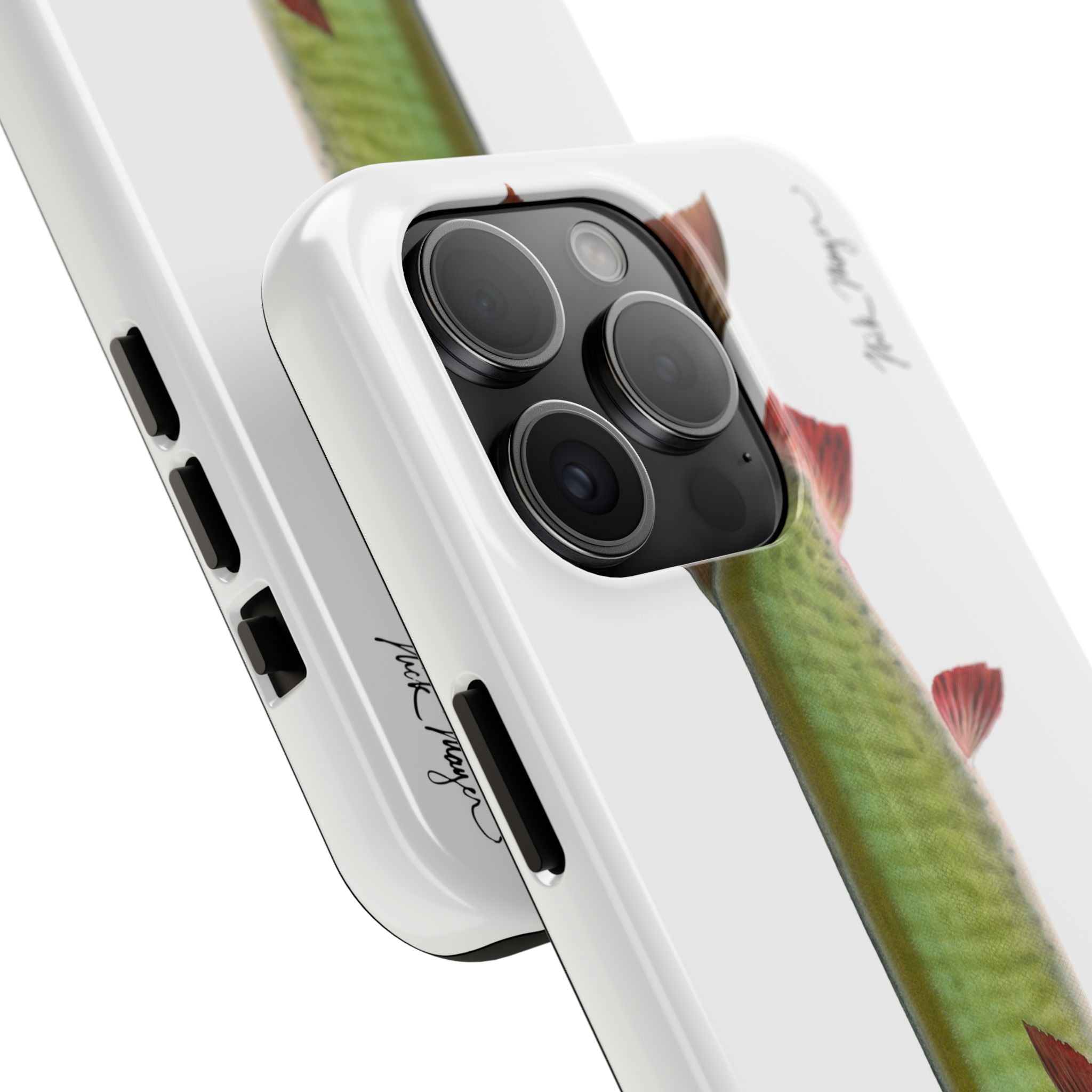 Trophy Muskie White Phone Case (iPhone)