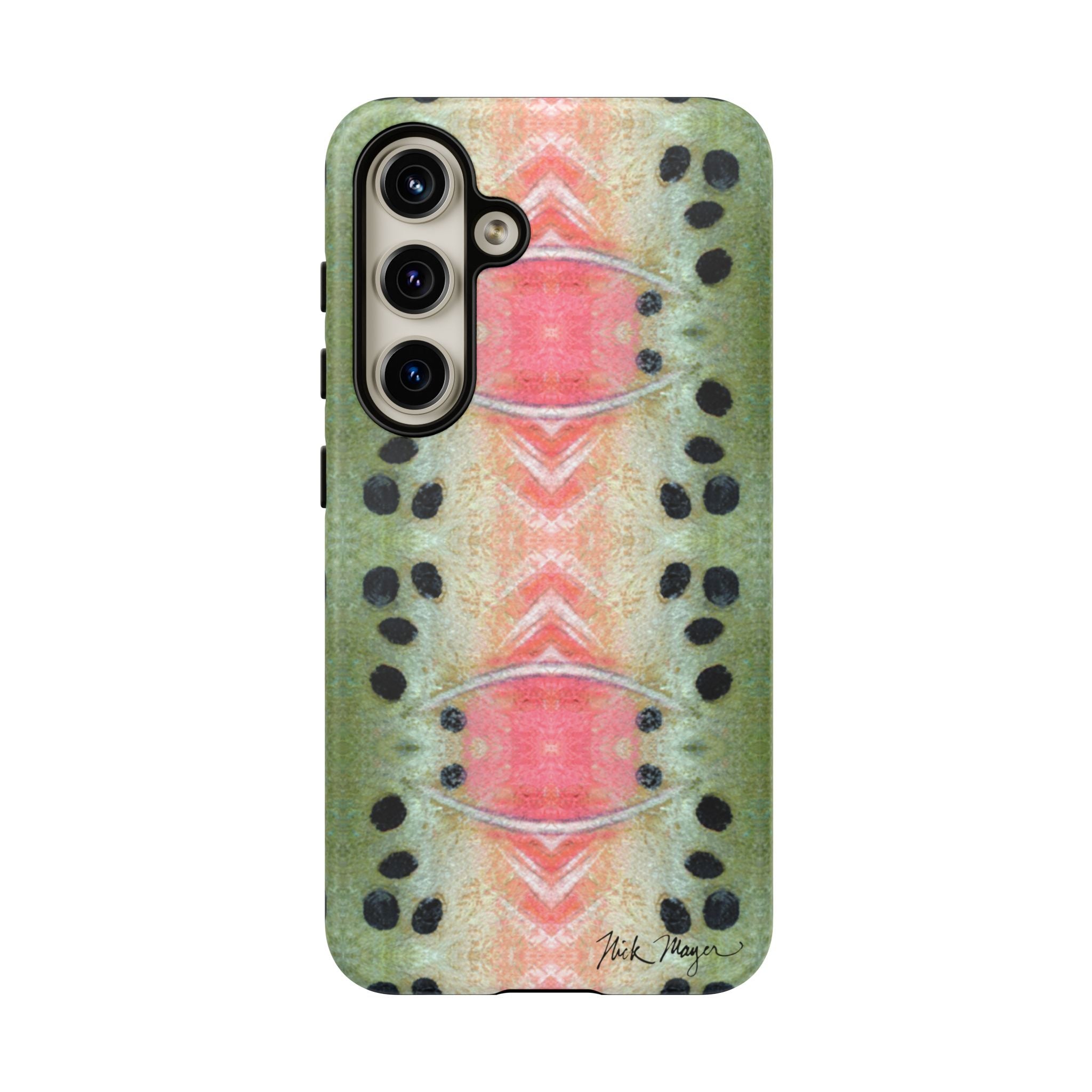 Rainbow Trout Pattern Phone Case (Samsung) Printify