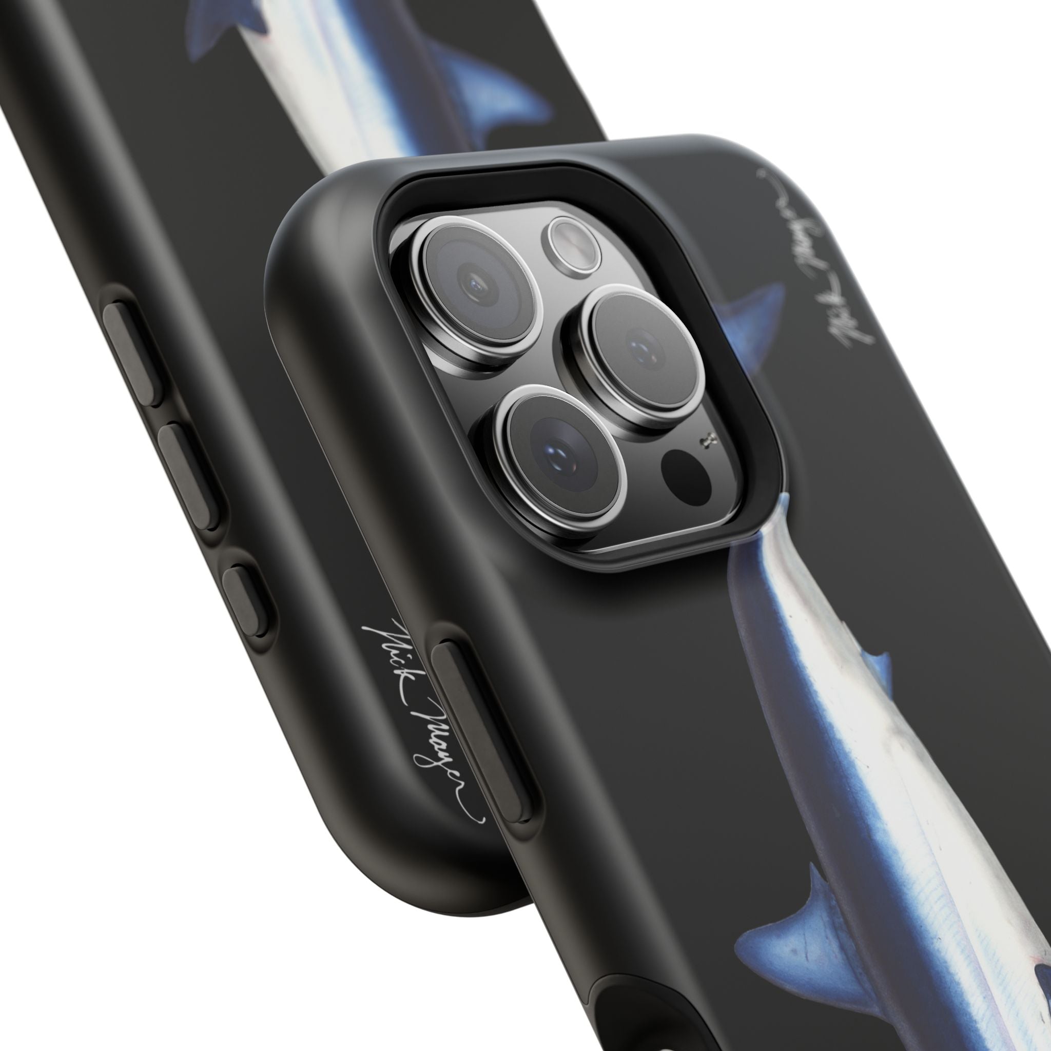 Mako Shark MagSafe Black iPhone Case
