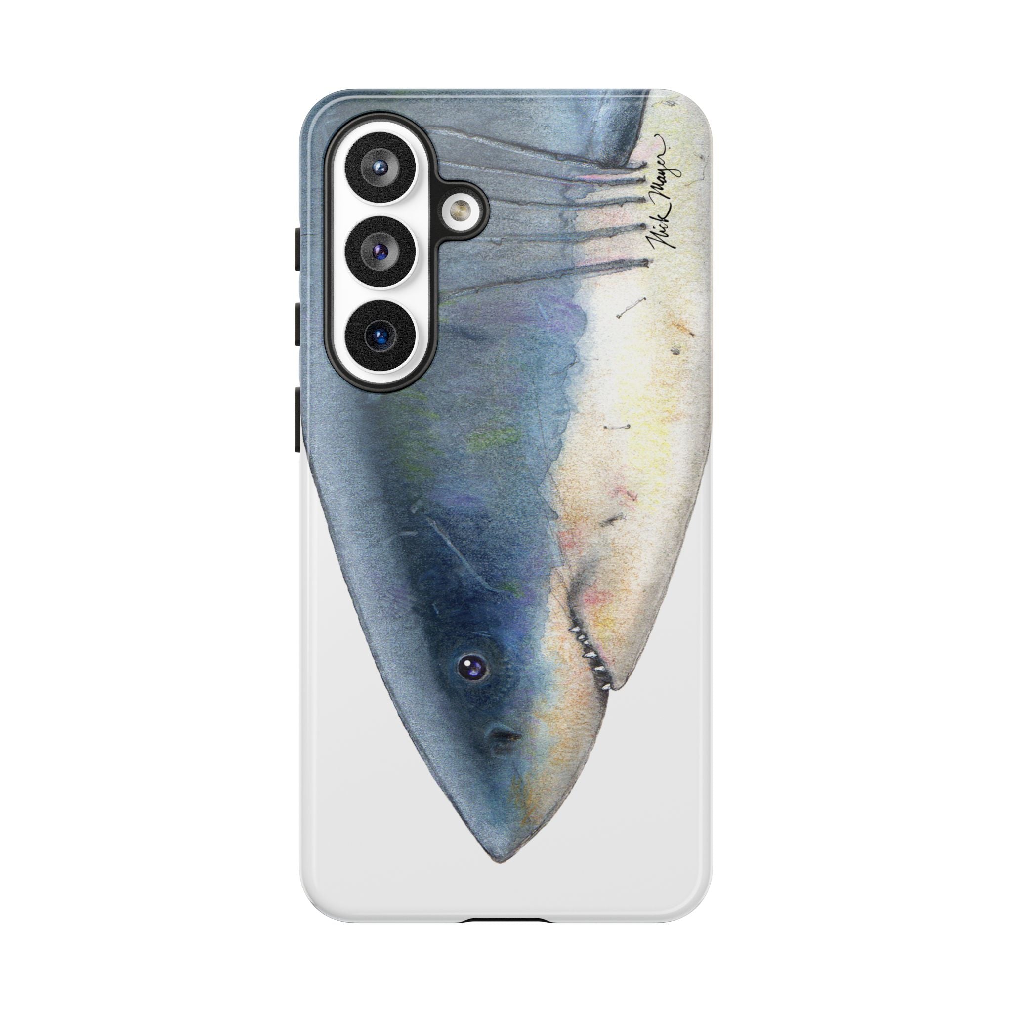 Great White Shark Face Phone Case (Samsung) Printify