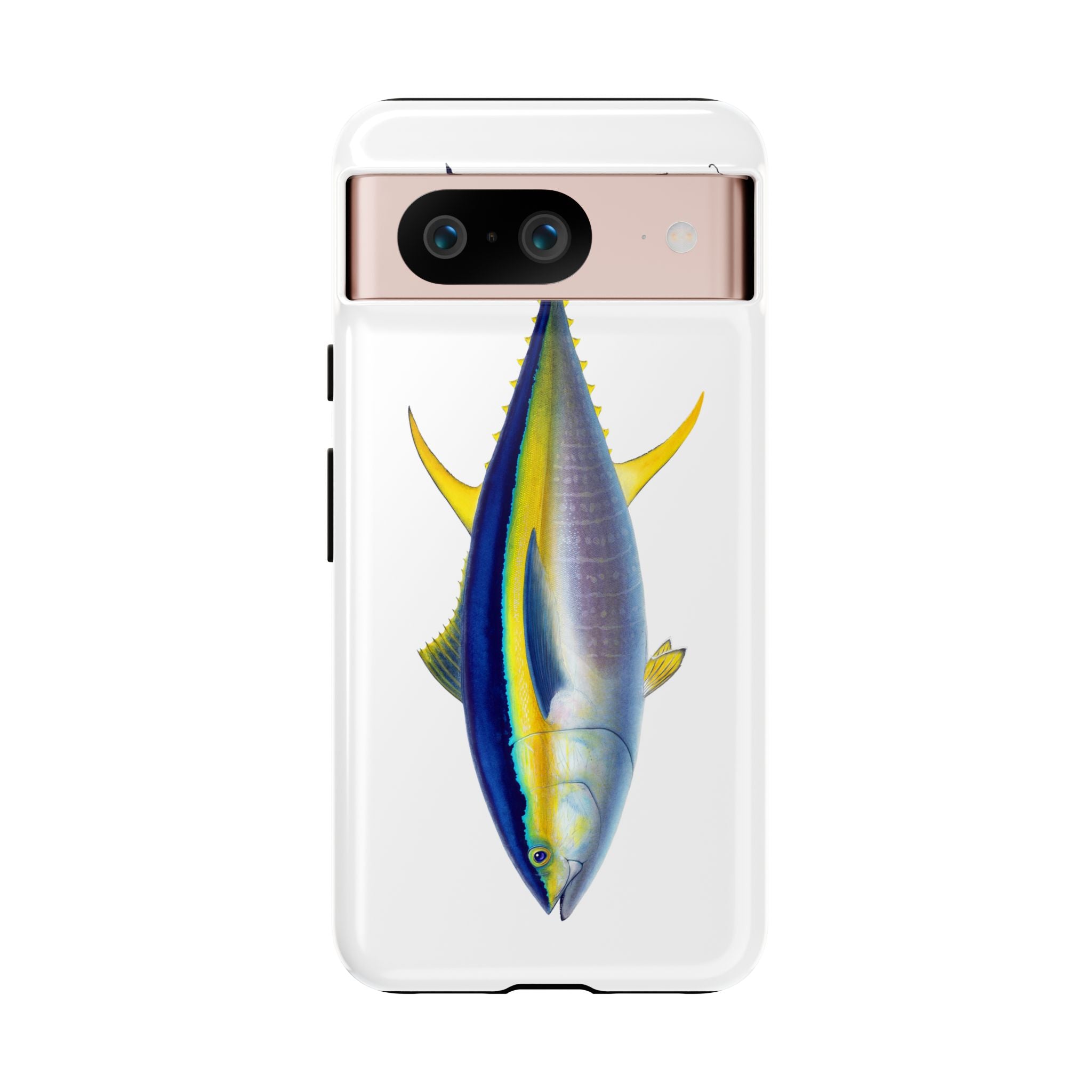 Yellowfin Tuna White Phone Case (Samsung) Printify