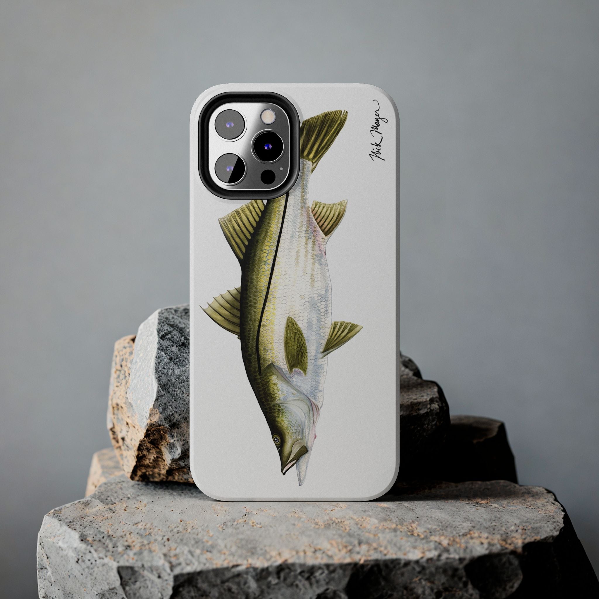 Snook White Phone Case (iPhone)