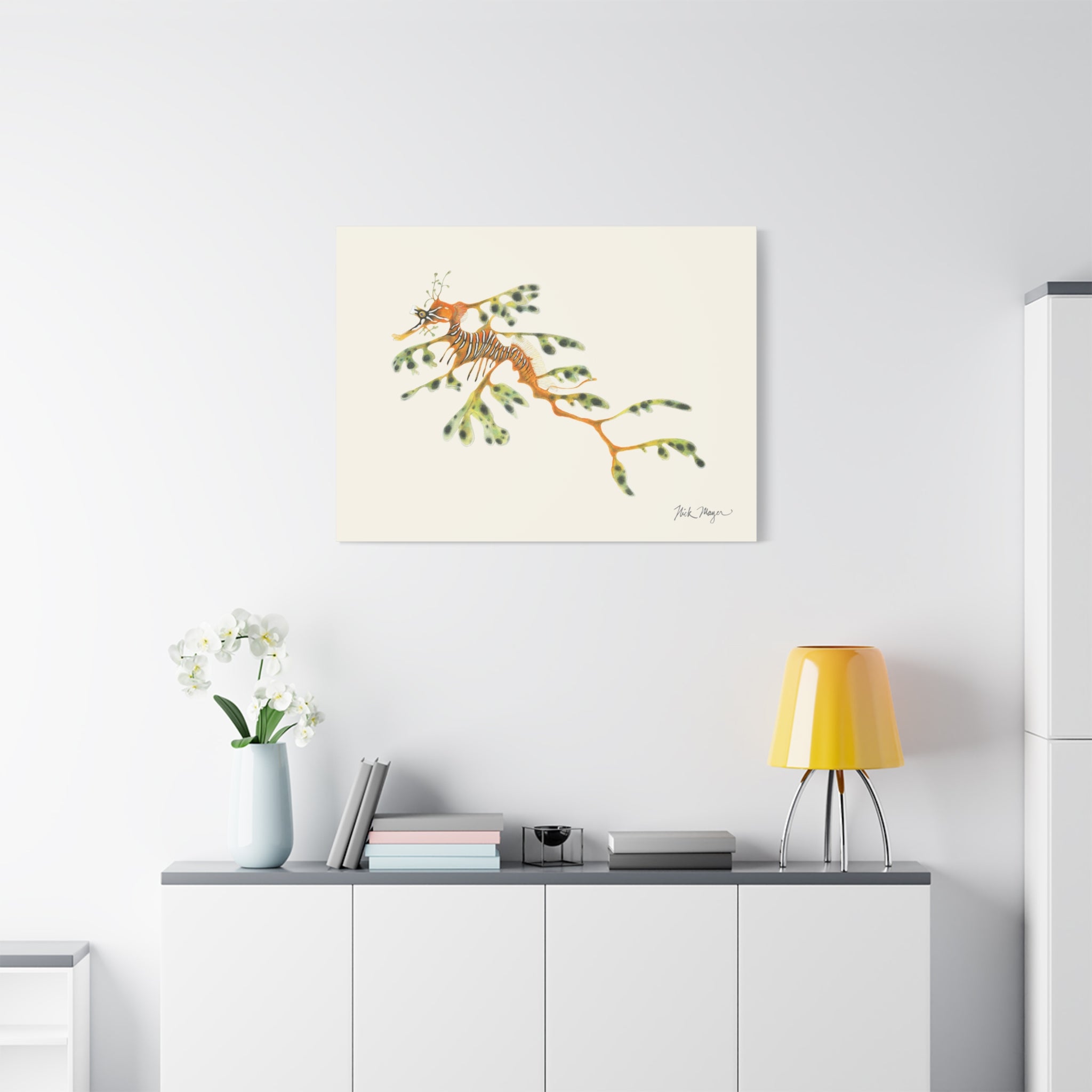 Leafy Sea Dragon Canvas Print