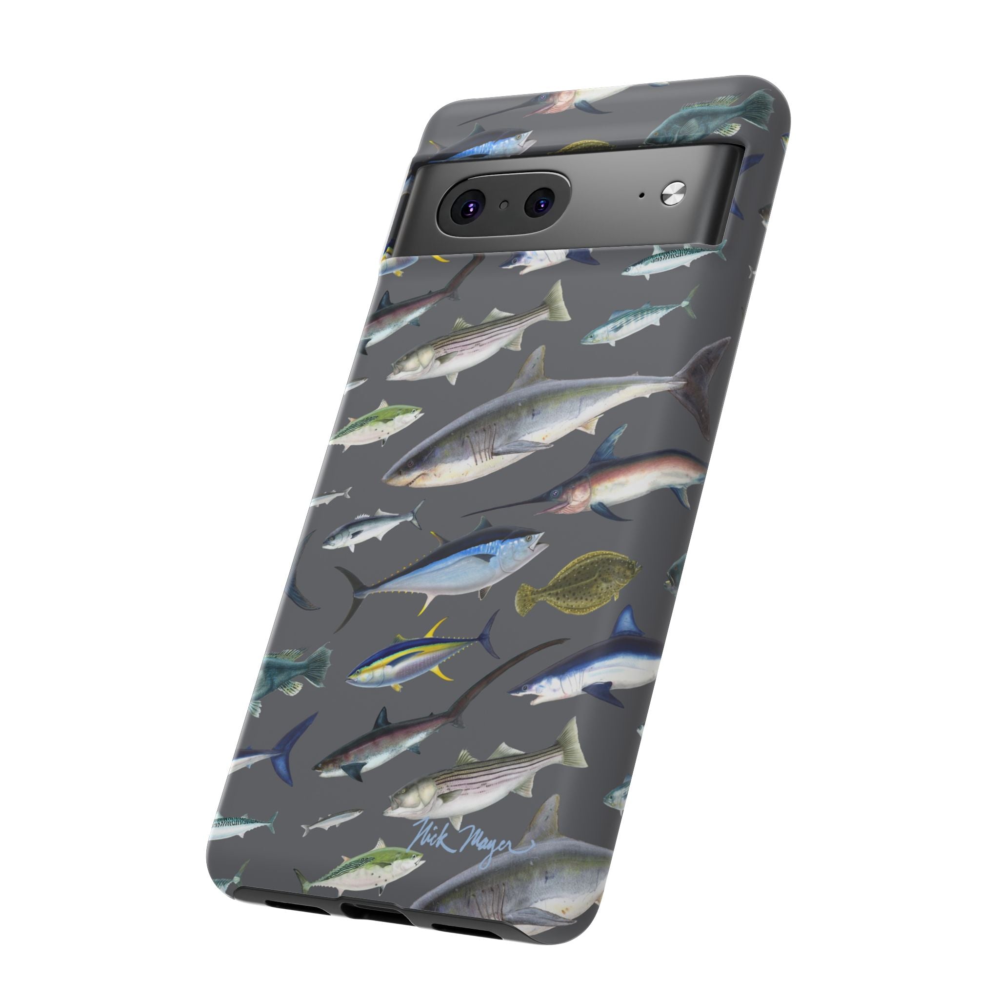New England Offshore Fish Grey Phone Case, NEW!  (Samsung)