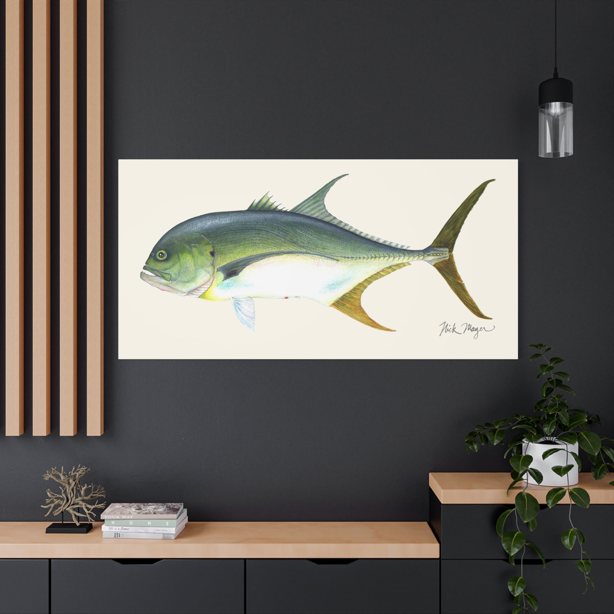 Jack Crevalle Canvas Print