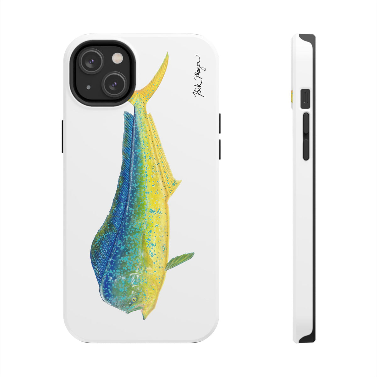 Bull Mahi White Phone Case (iPhone) Printify