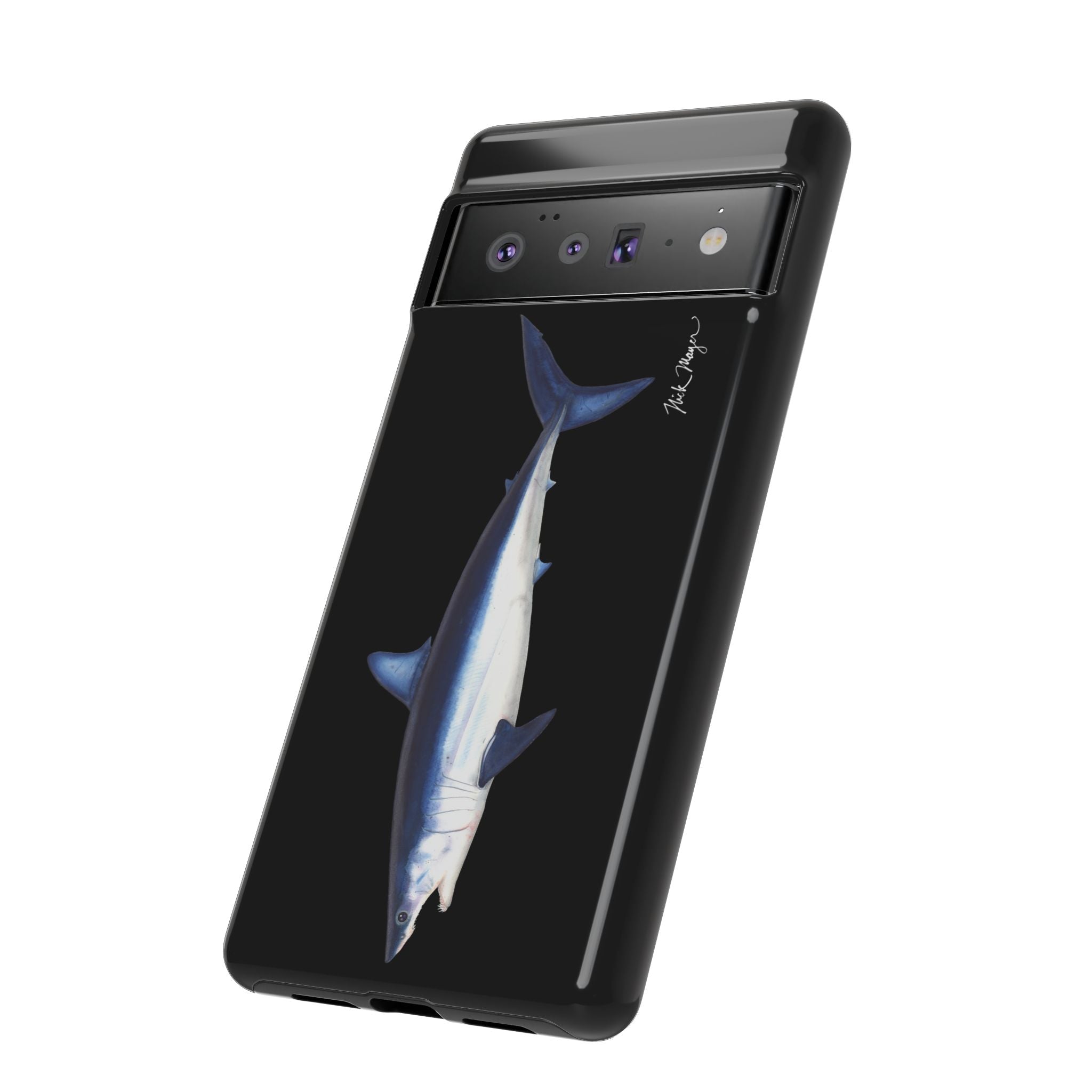 Mako Shark Black Phone Case (Samsung)