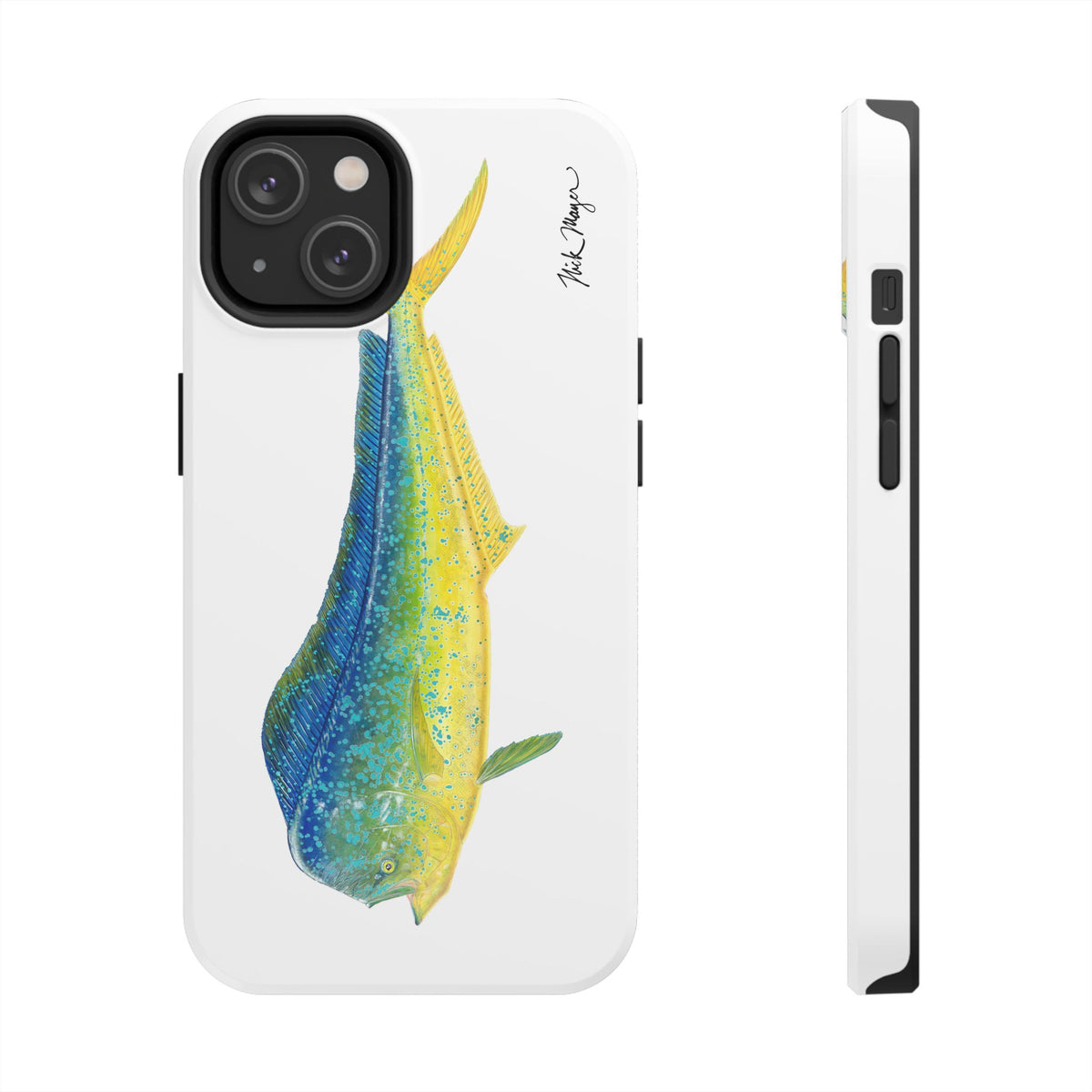Bull Mahi White Phone Case (iPhone) Printify