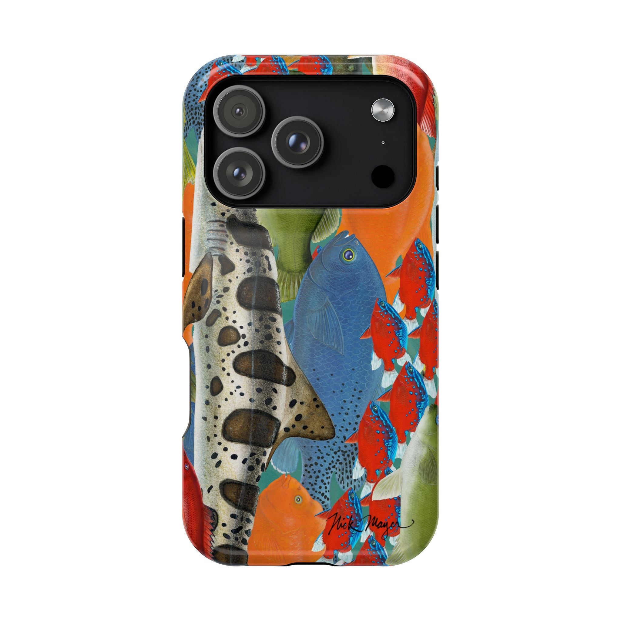 California Dive Fish MagSafe iPhone Case