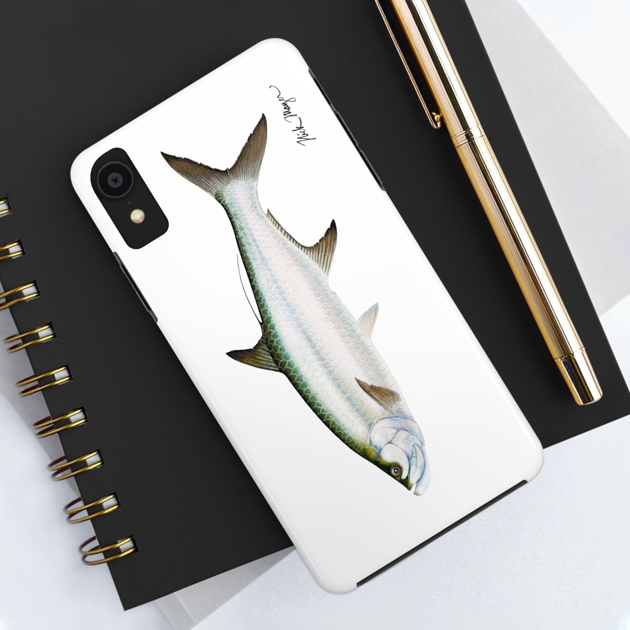 Tarpon White Phone Case (iPhone)