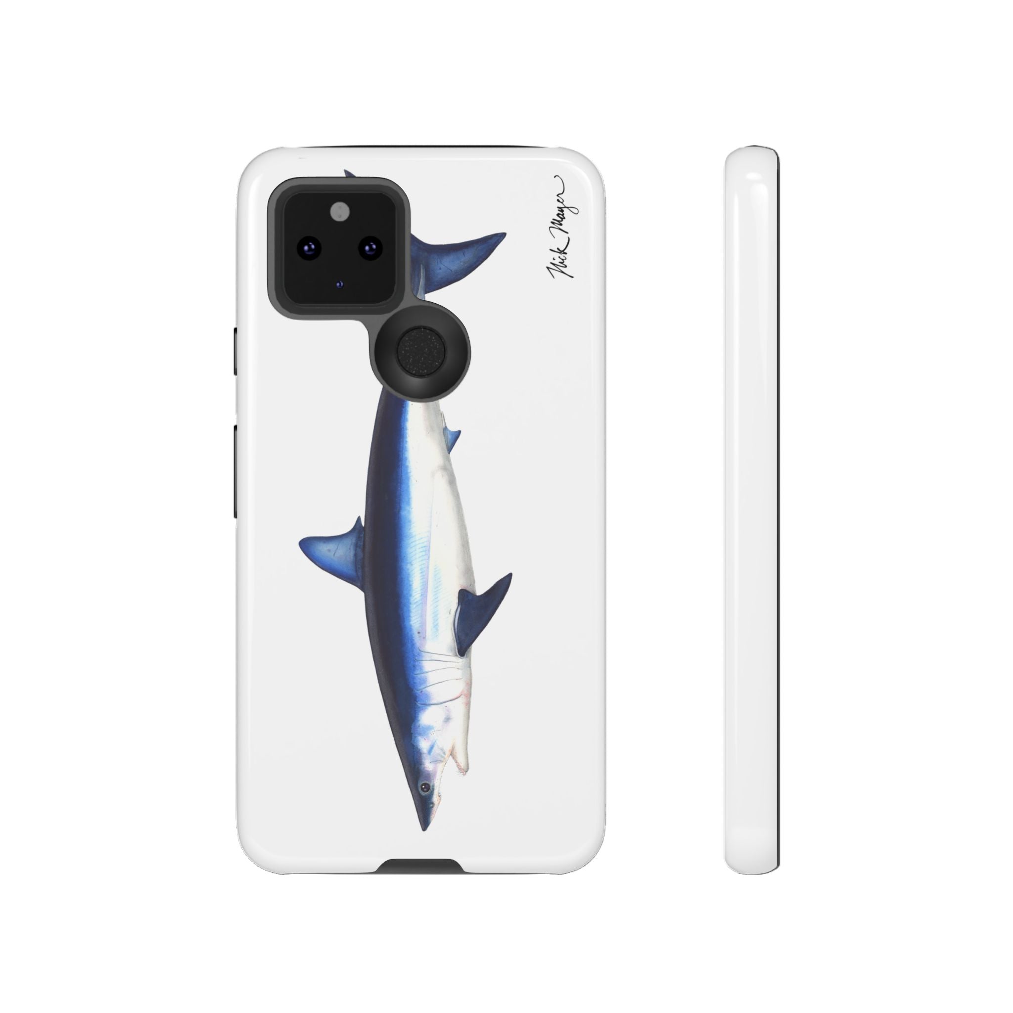 Mako Shark White Phone Case (Samsung)