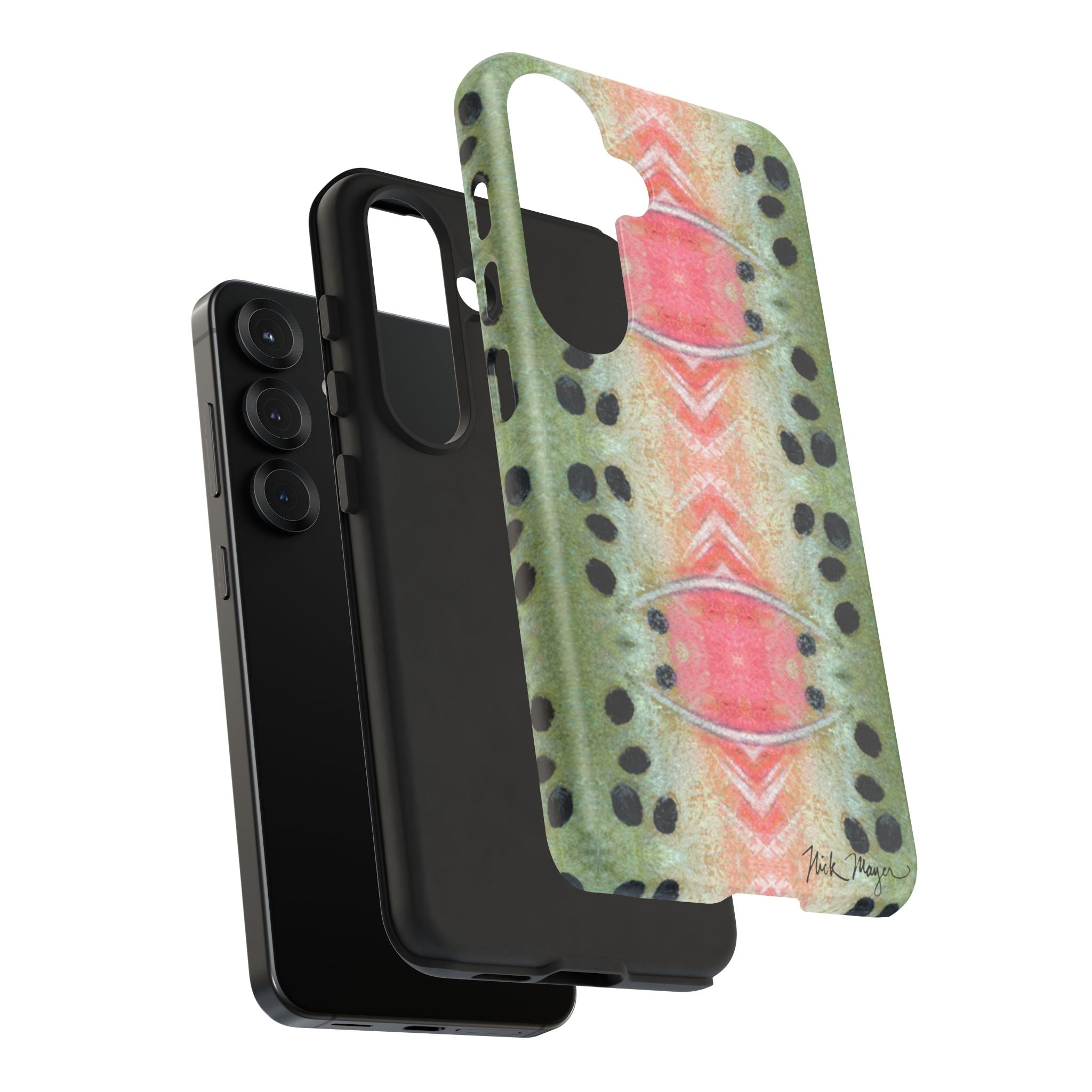 Rainbow Trout Pattern Phone Case (Samsung) Printify