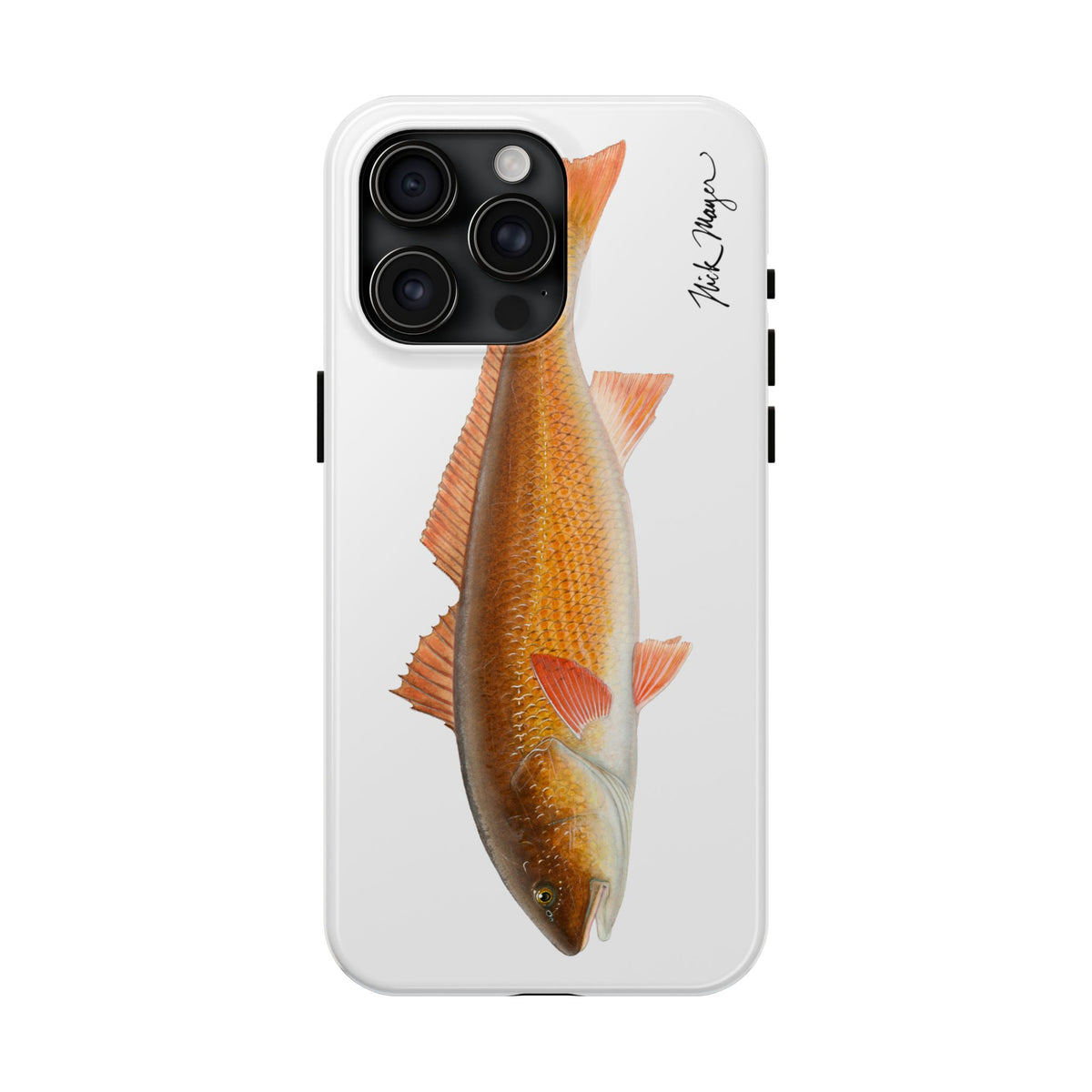 Redfish White Phone Case (iPhone) Printify