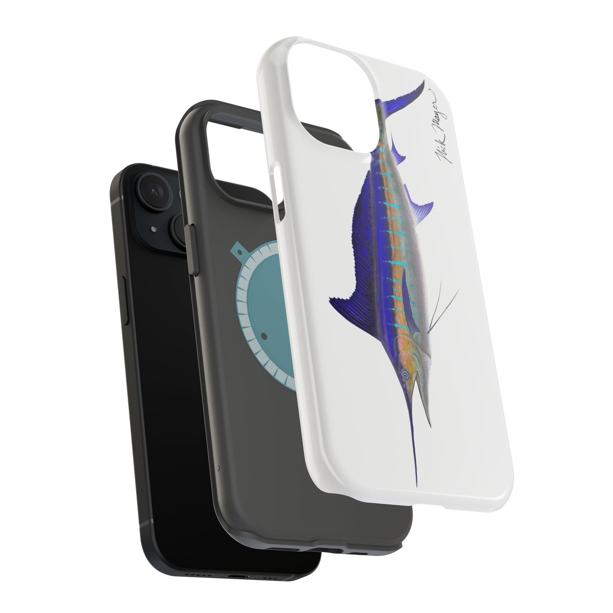 Striped Marlin MagSafe iPhone Case
