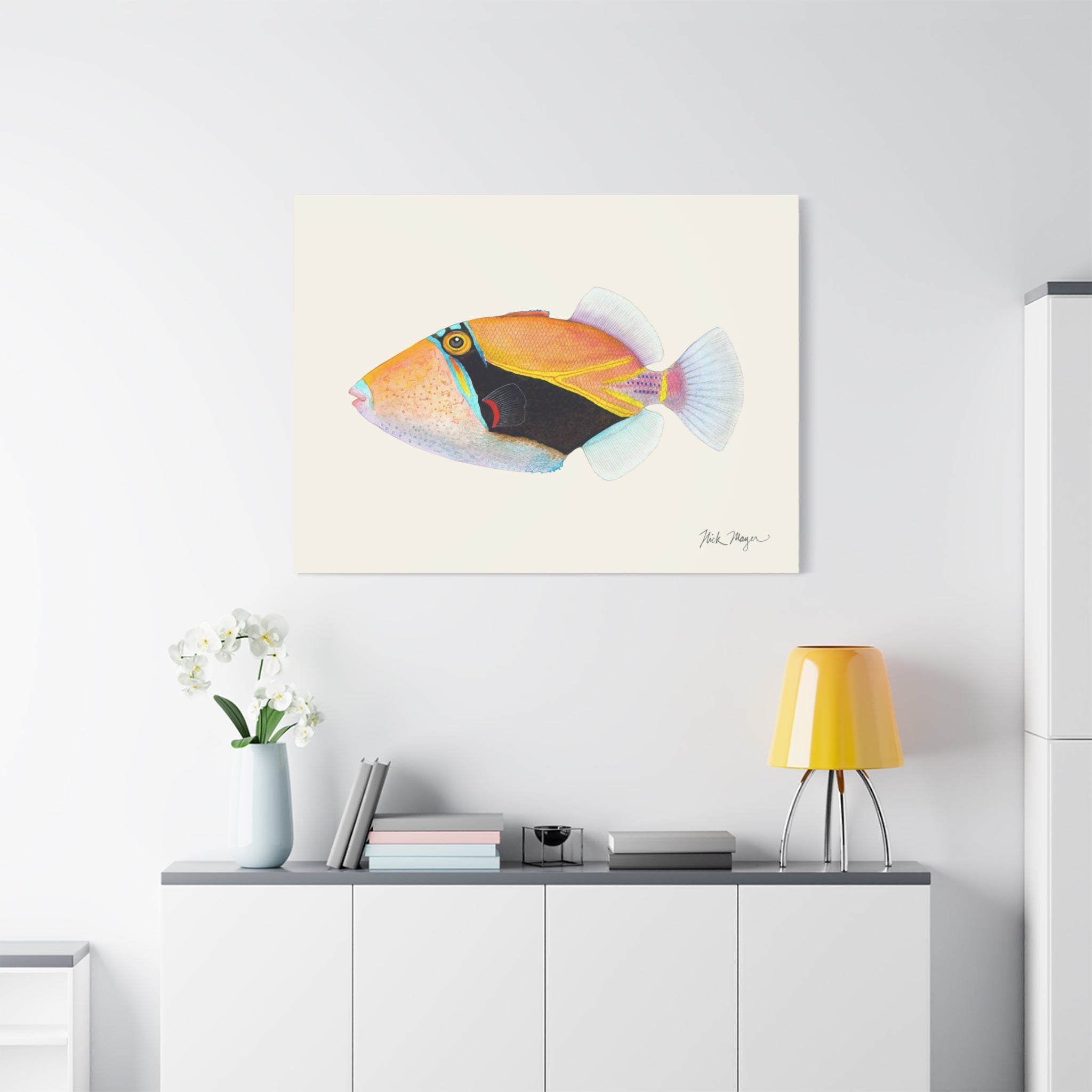 Humuhumunukunukuapua'a Canvas Print