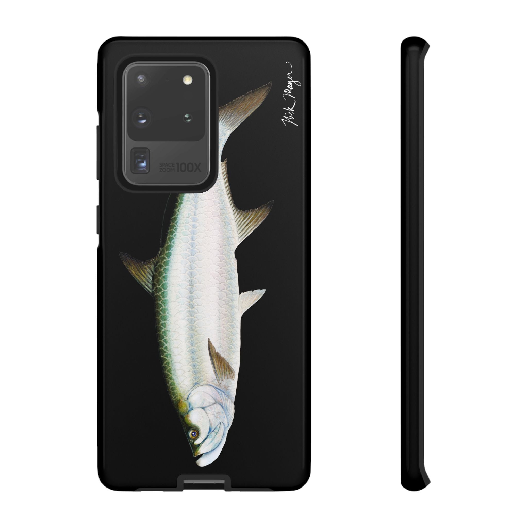 Tarpon Black Phone Case (Samsung) Printify