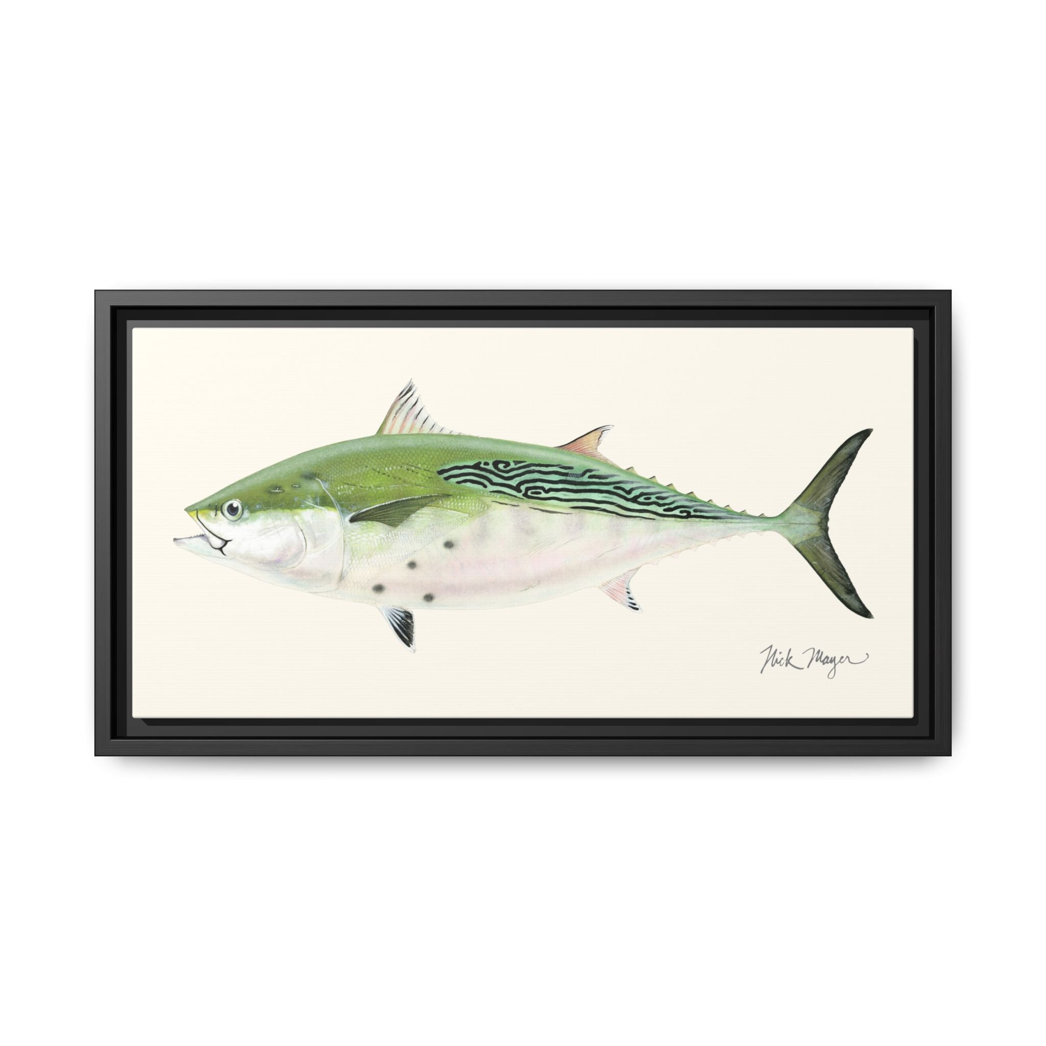 Albie Framed Canvas Print