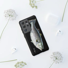Cow Striper Phone Case (Samsung) - black