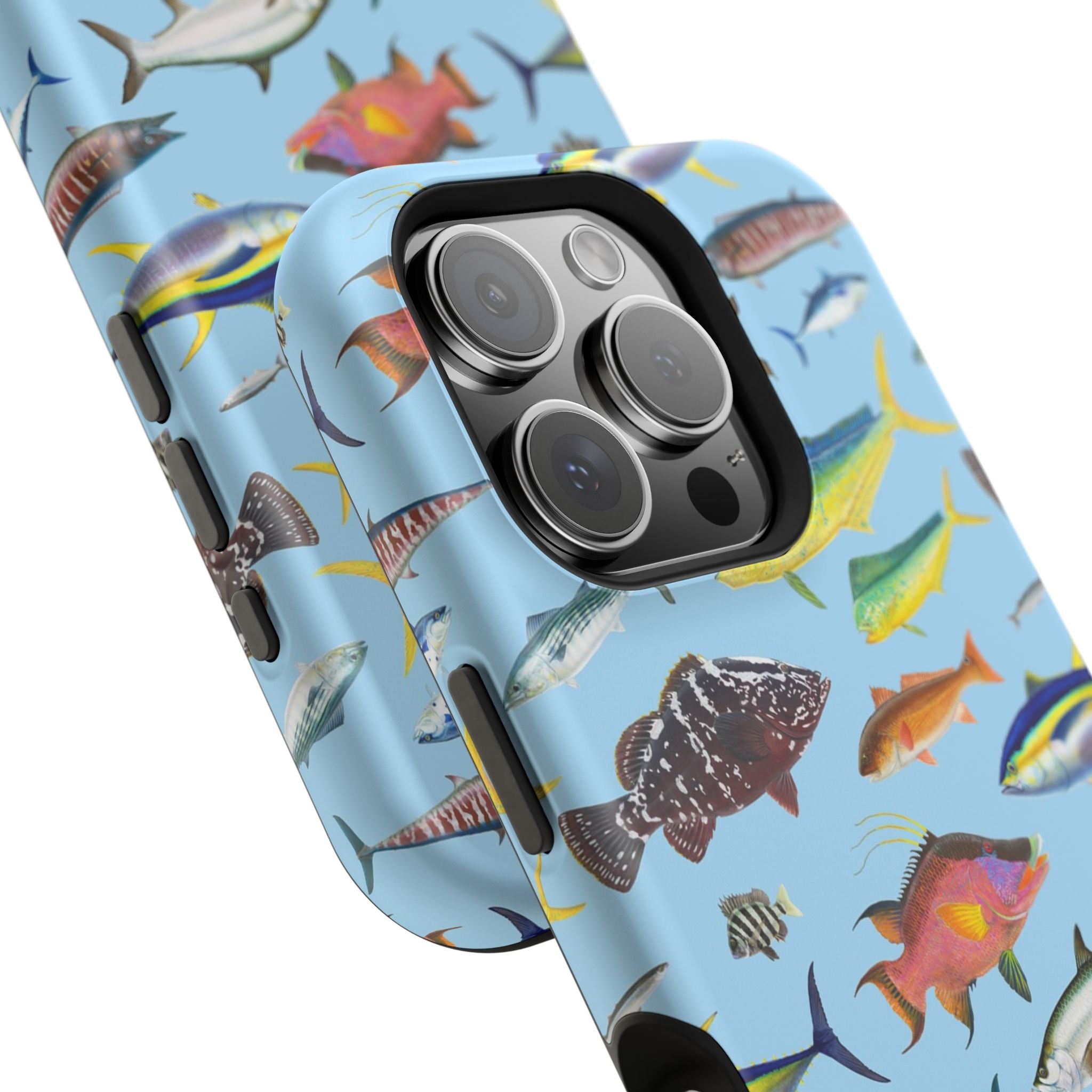 Southern Offshore Fish Blue MagSafe iPhone Case