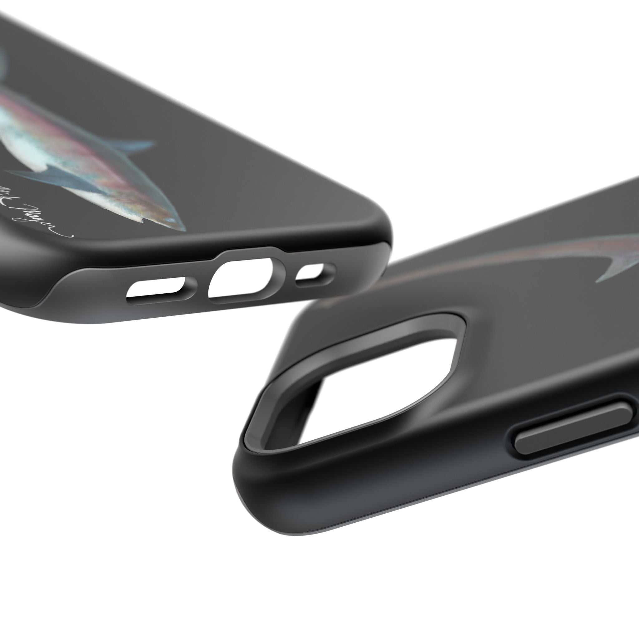 Thresher Shark MagSafe Black iPhone Case