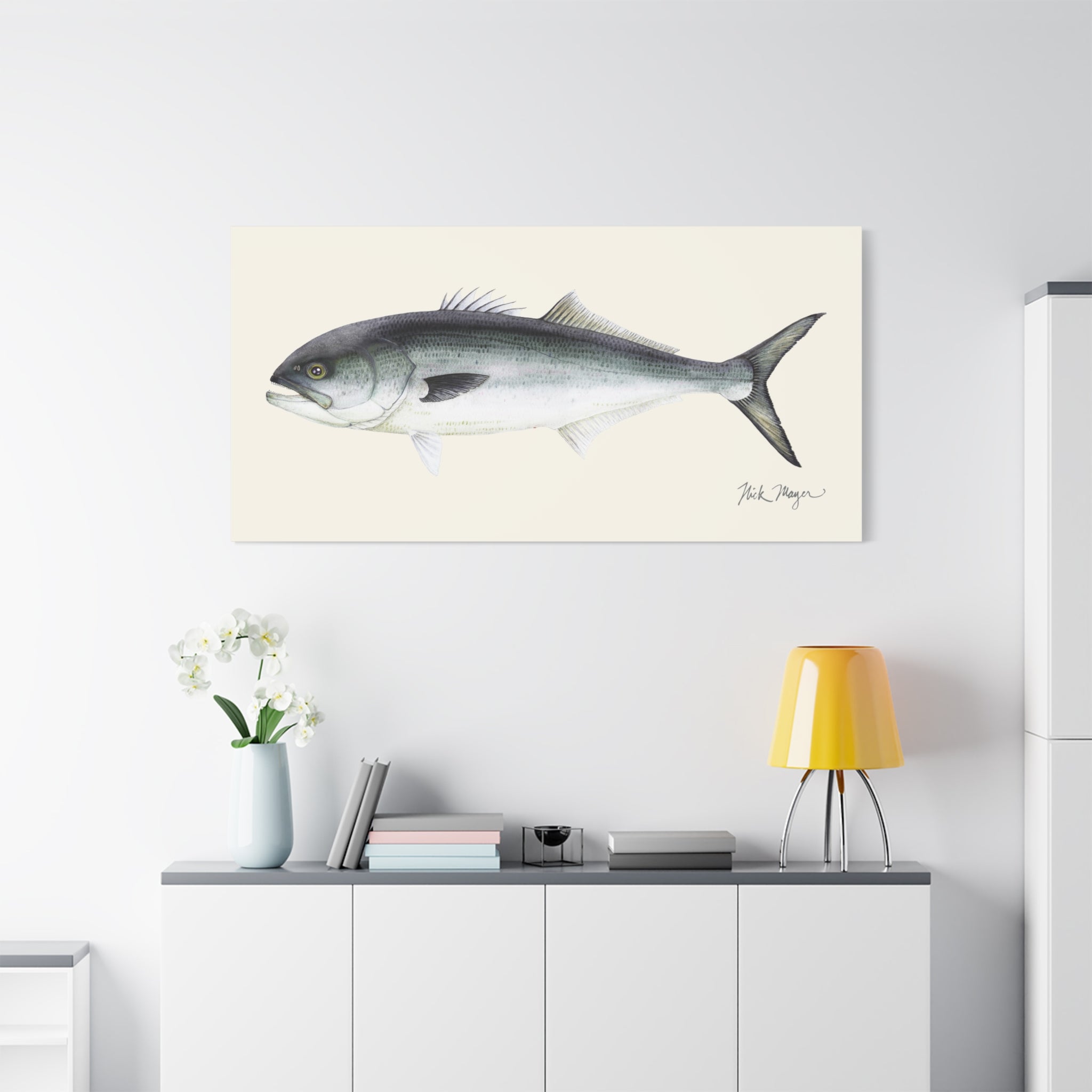 Bluefish Canvas Print