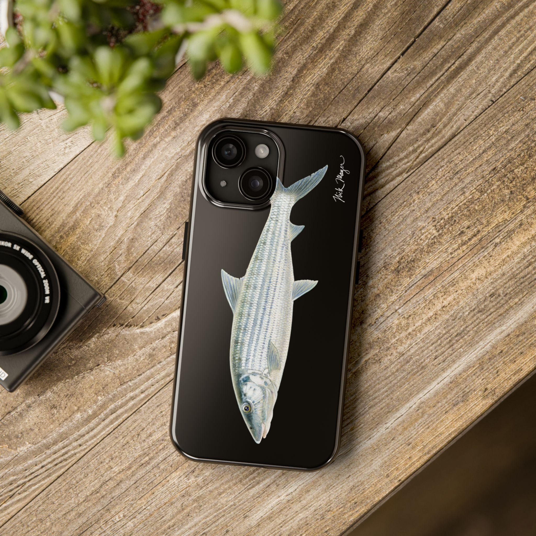 Bonefish Black Phone Case (iPhone)
