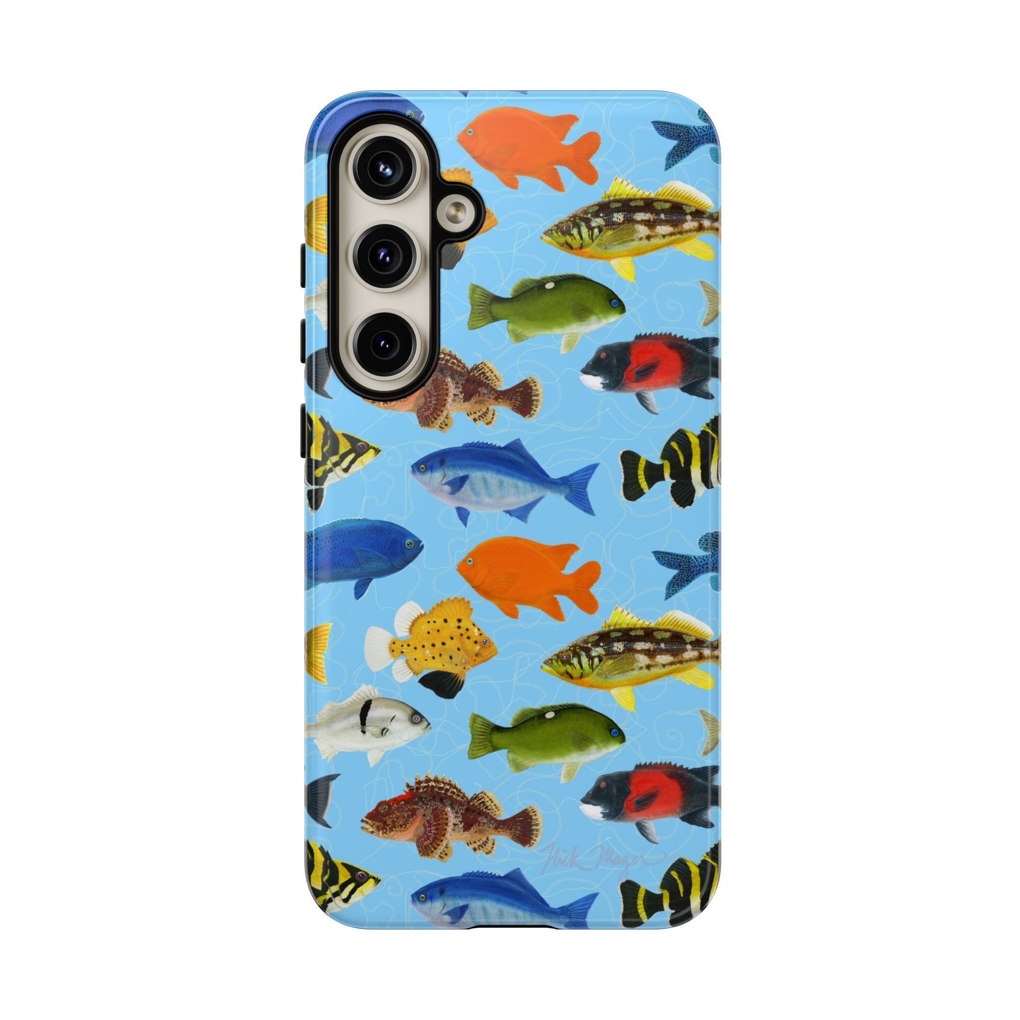 NEW California Fish Blue Phone Case (Samsung)
