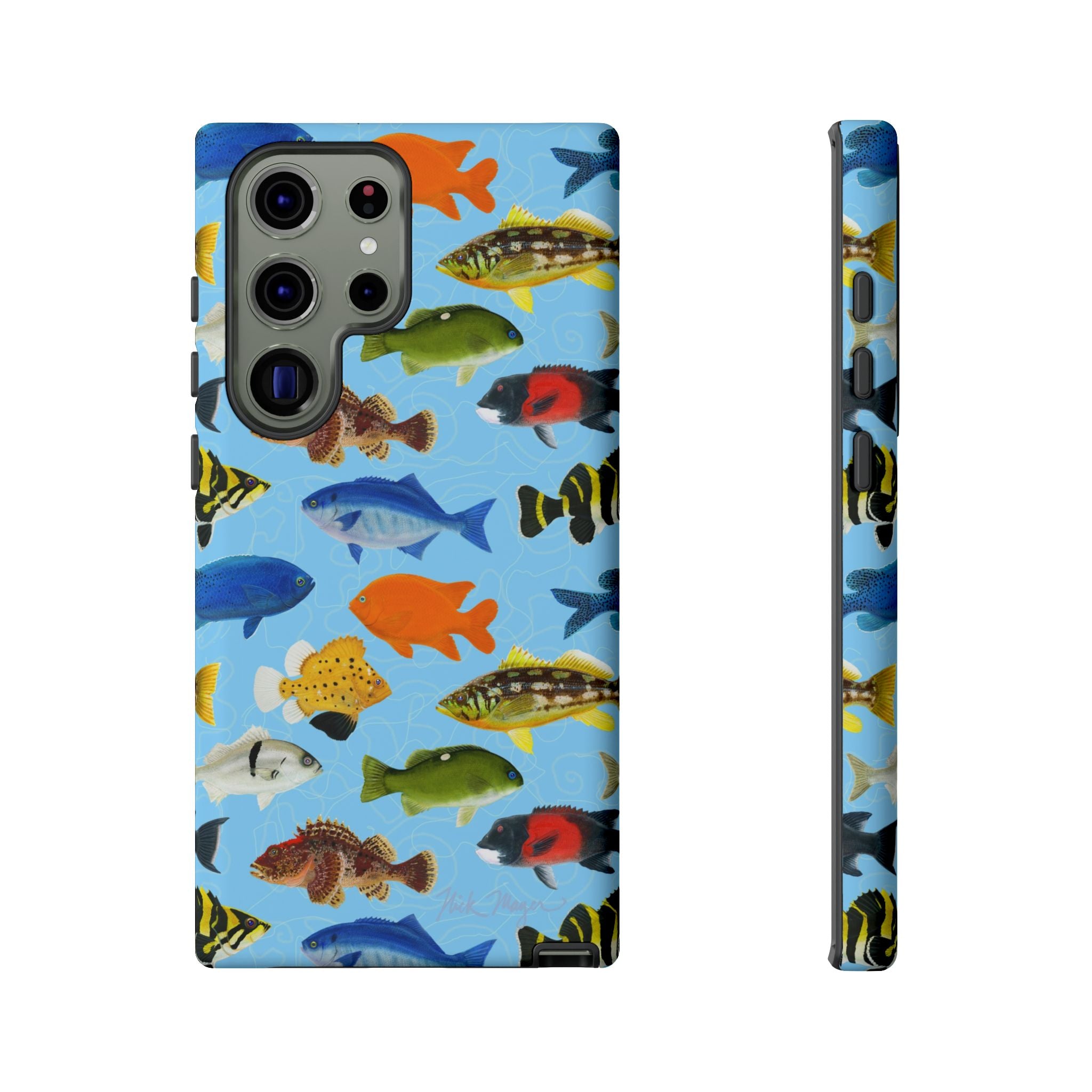 NEW California Fish Blue Phone Case (Samsung)
